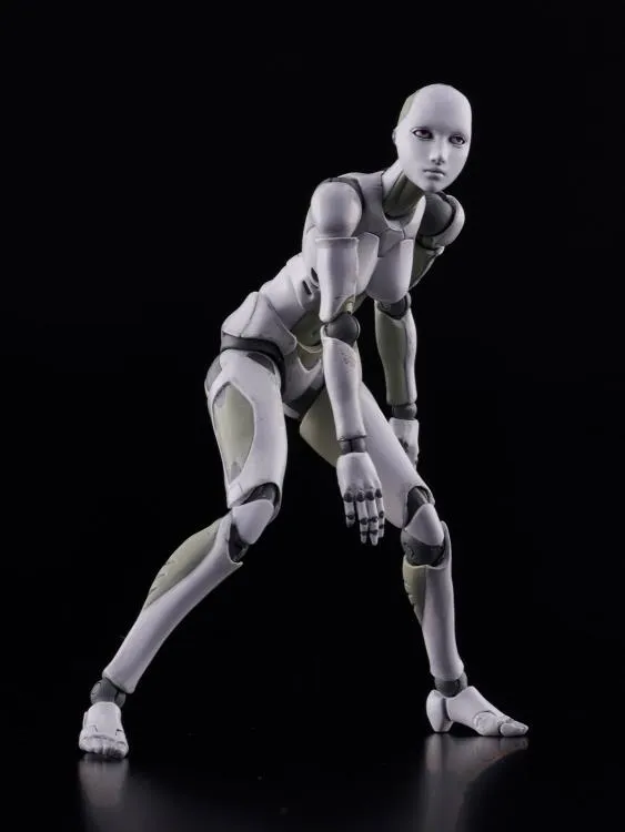 1000toys (Sen-Toys) 1/12 TOA Heavy Industries Synthetic Human (Female) Green / White Action Figure