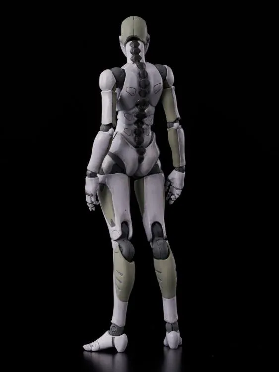 1000toys (Sen-Toys) 1/12 TOA Heavy Industries Synthetic Human (Female) Green / White Action Figure