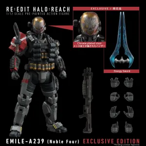 1000toys (Sen-Toys) RE:EDIT Halo: Reach Emile - A239 (Noble Four) 1/12 Scale PX Previews Exclusive Action Figure