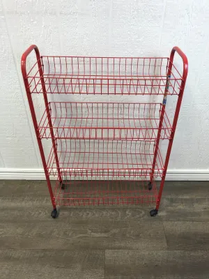 4-Tier Rolling Storage Cart