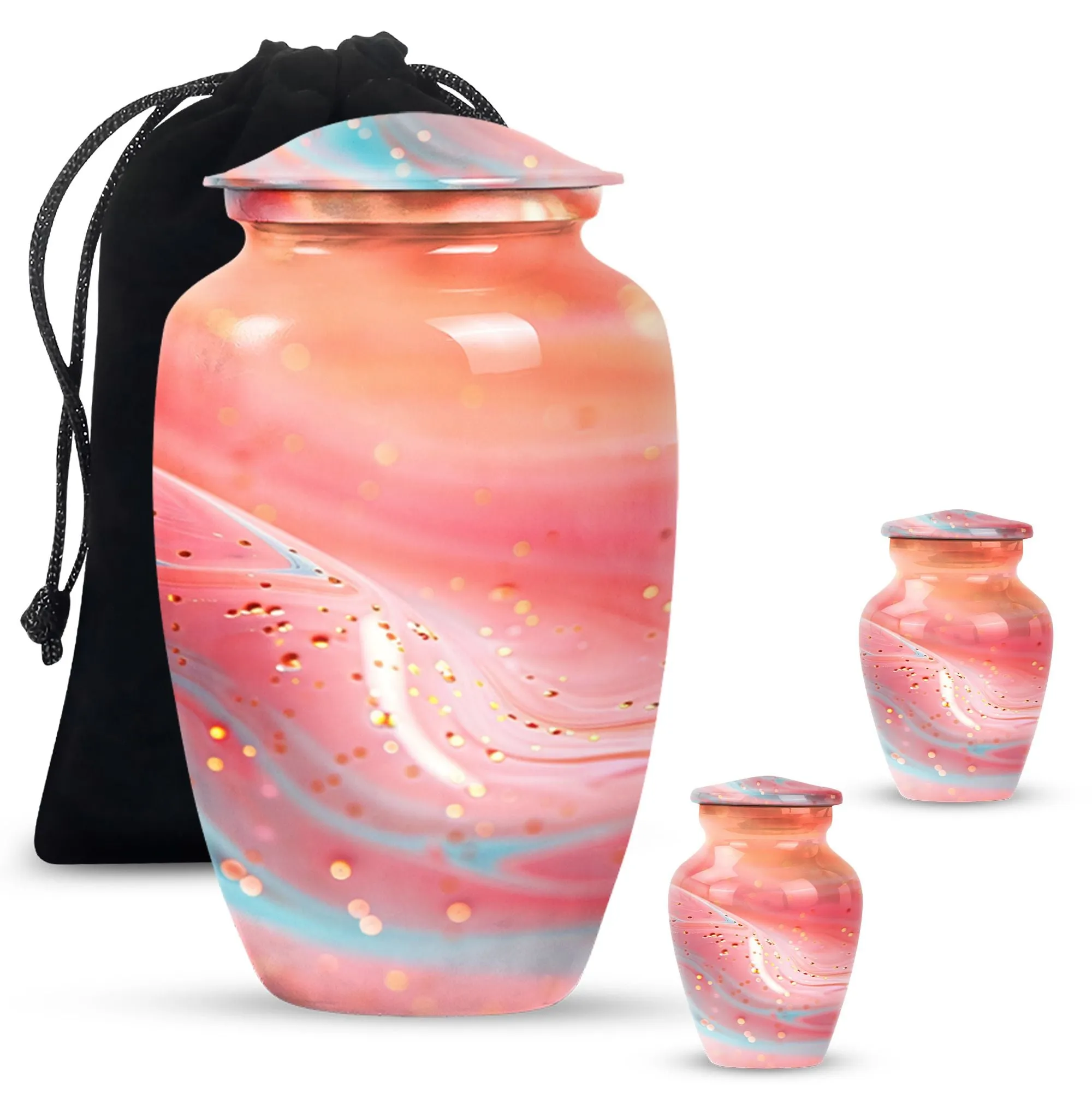 Abstract Cremation Urn - Exquisite Memorial Cremation Option
