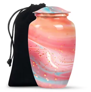 Abstract Cremation Urn - Exquisite Memorial Cremation Option