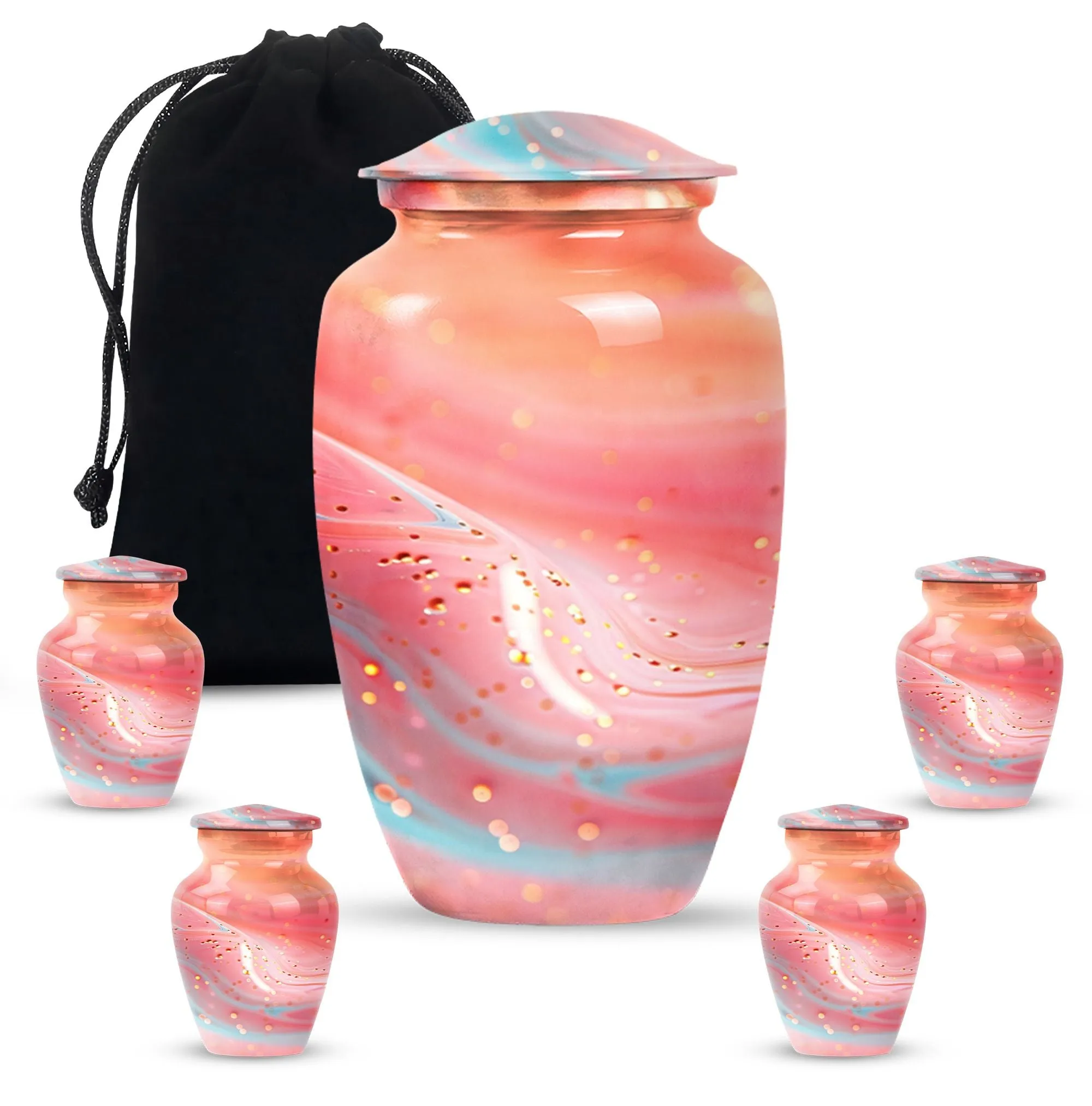 Abstract Cremation Urn - Exquisite Memorial Cremation Option