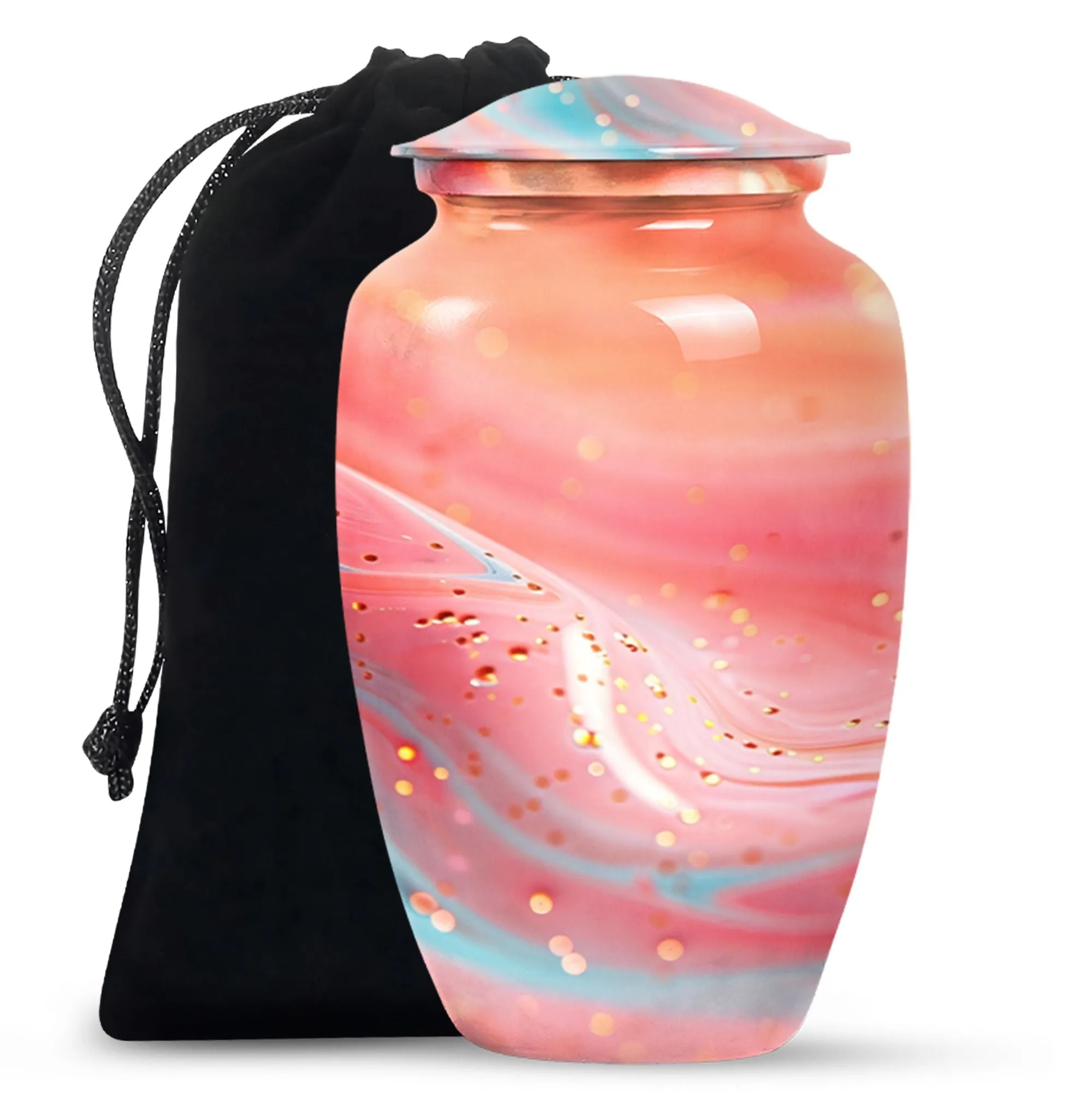 Abstract Cremation Urn - Exquisite Memorial Cremation Option