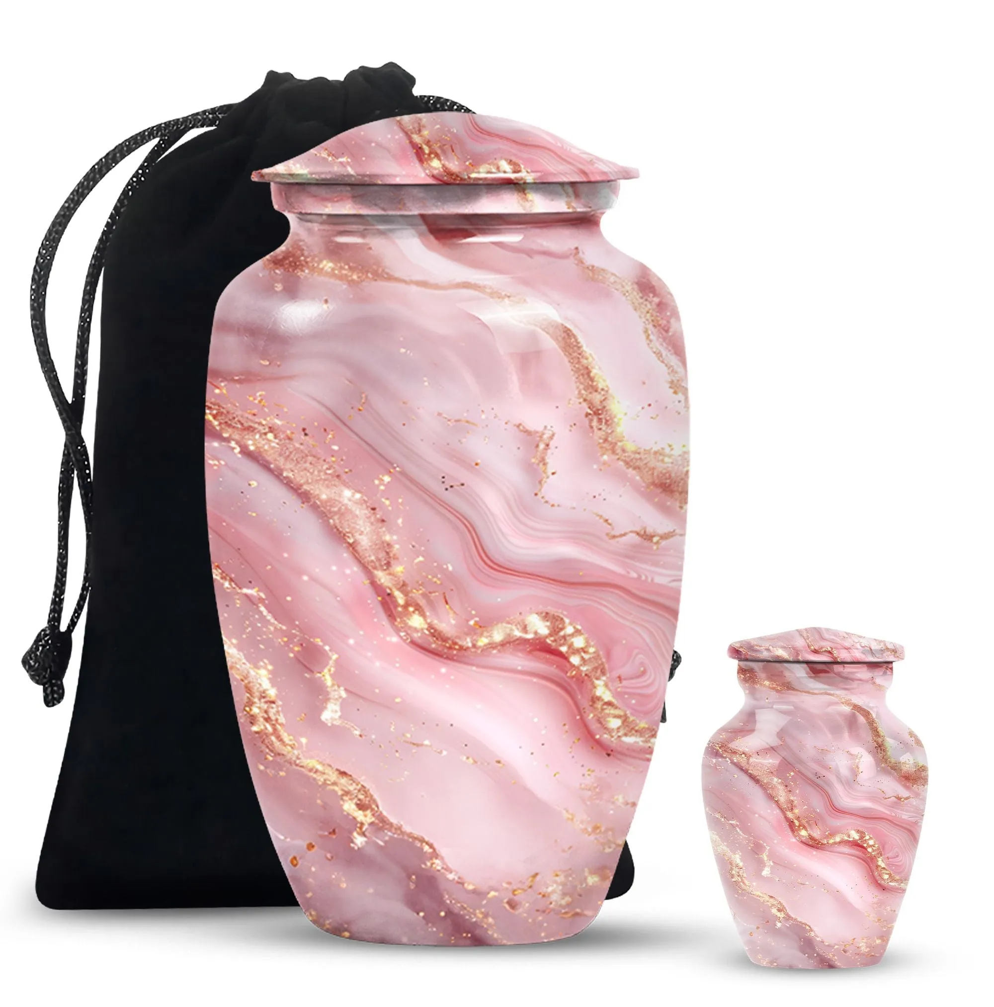 Abstract Eternity - Memorial Cremation Abstract Urn for Women