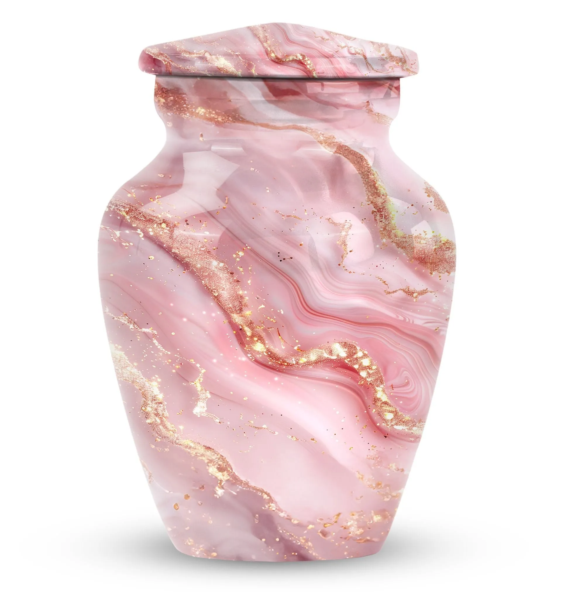 Abstract Eternity - Memorial Cremation Abstract Urn for Women
