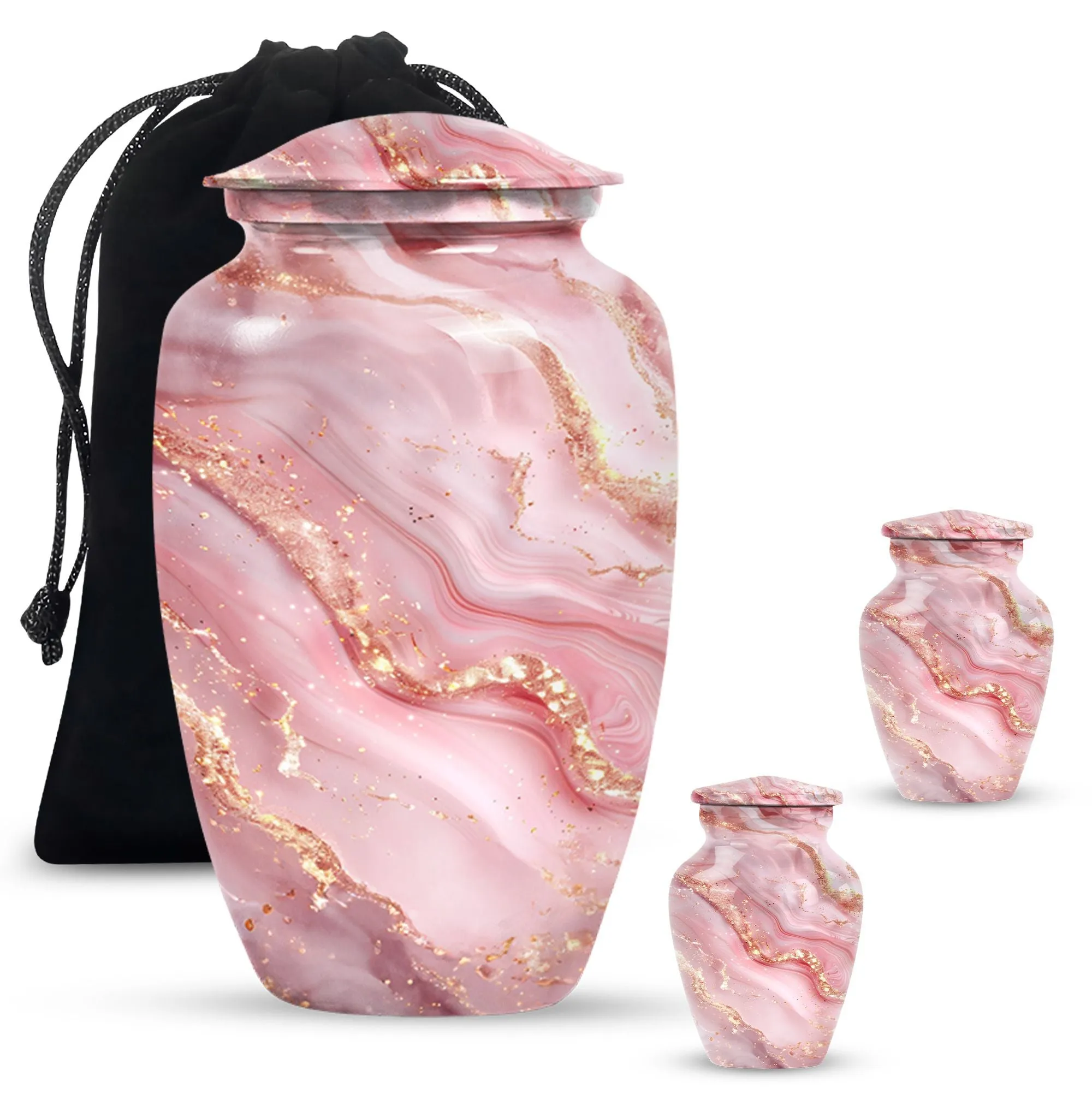 Abstract Eternity - Memorial Cremation Abstract Urn for Women