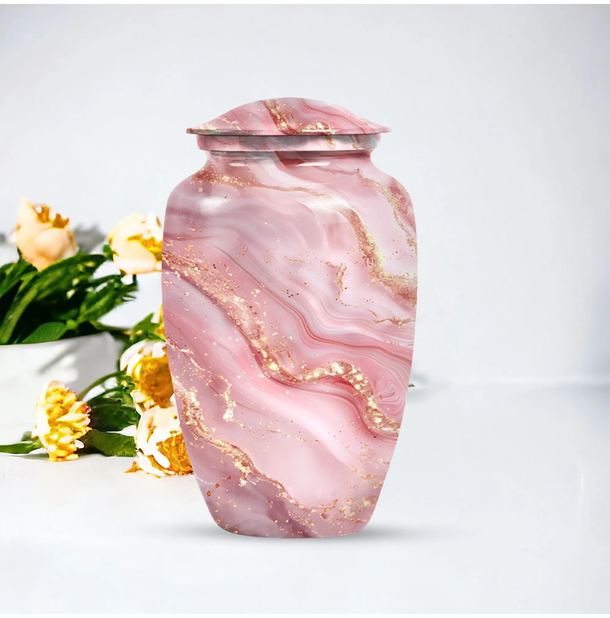 Abstract Eternity - Memorial Cremation Abstract Urn for Women