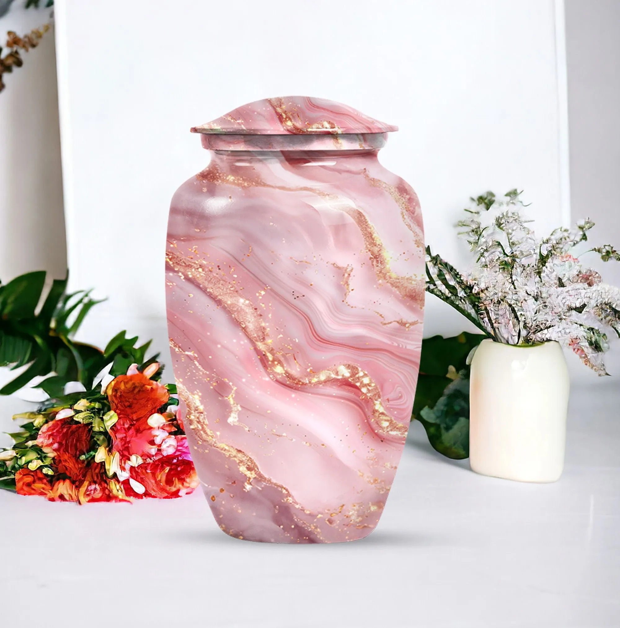 Abstract Eternity - Memorial Cremation Abstract Urn for Women