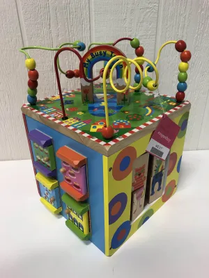 ALEX Toys Discover My Busy Town Wooden Activity Cube