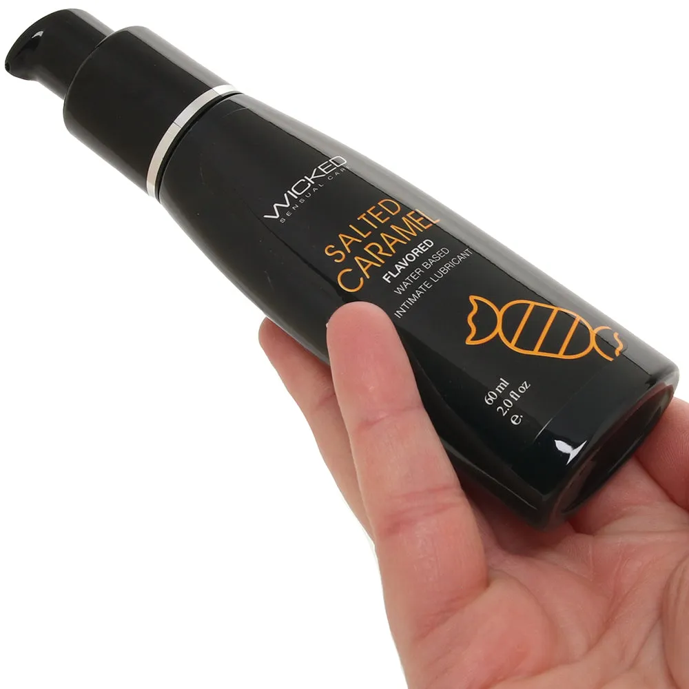 Aqua Flavored Lube 2oz/60ml in Salted Caramel
