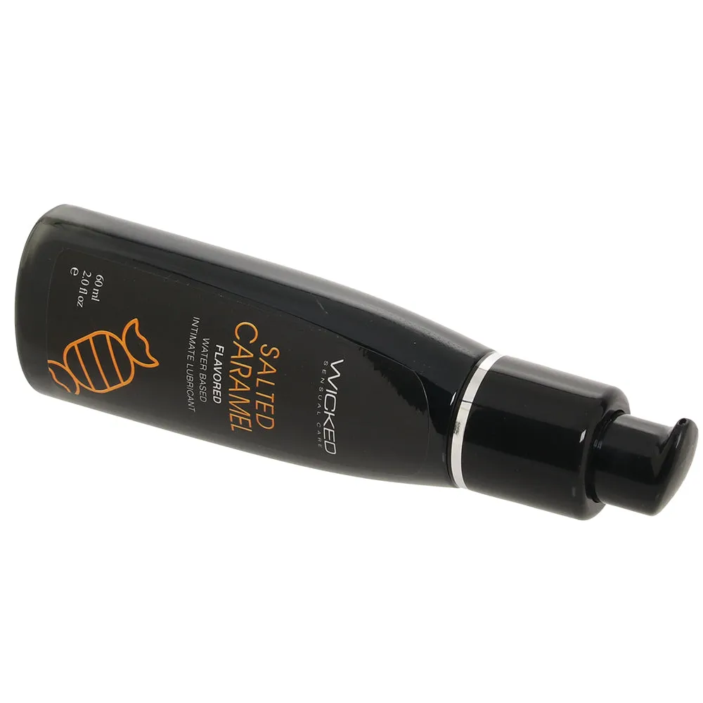 Aqua Flavored Lube 2oz/60ml in Salted Caramel