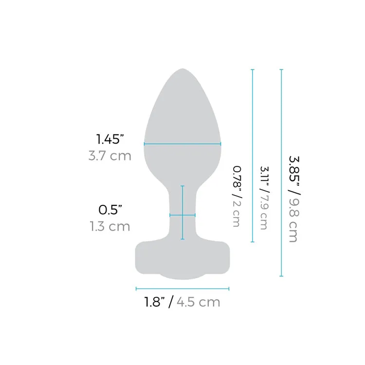 b-Vibe Vibrating Jewel Plug