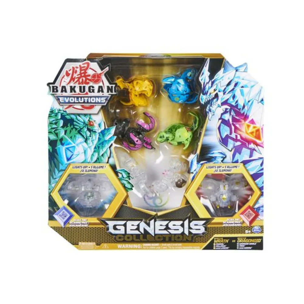 Bakugan 6064120 Genesis Collection Pack Action Figure for Kids Ages 6 and Up