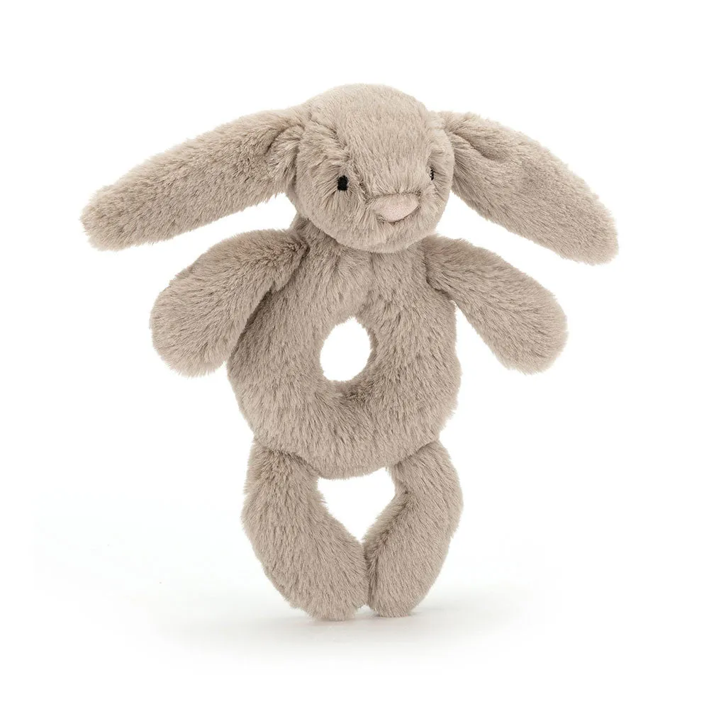 Bashful Bunny Ring Rattle