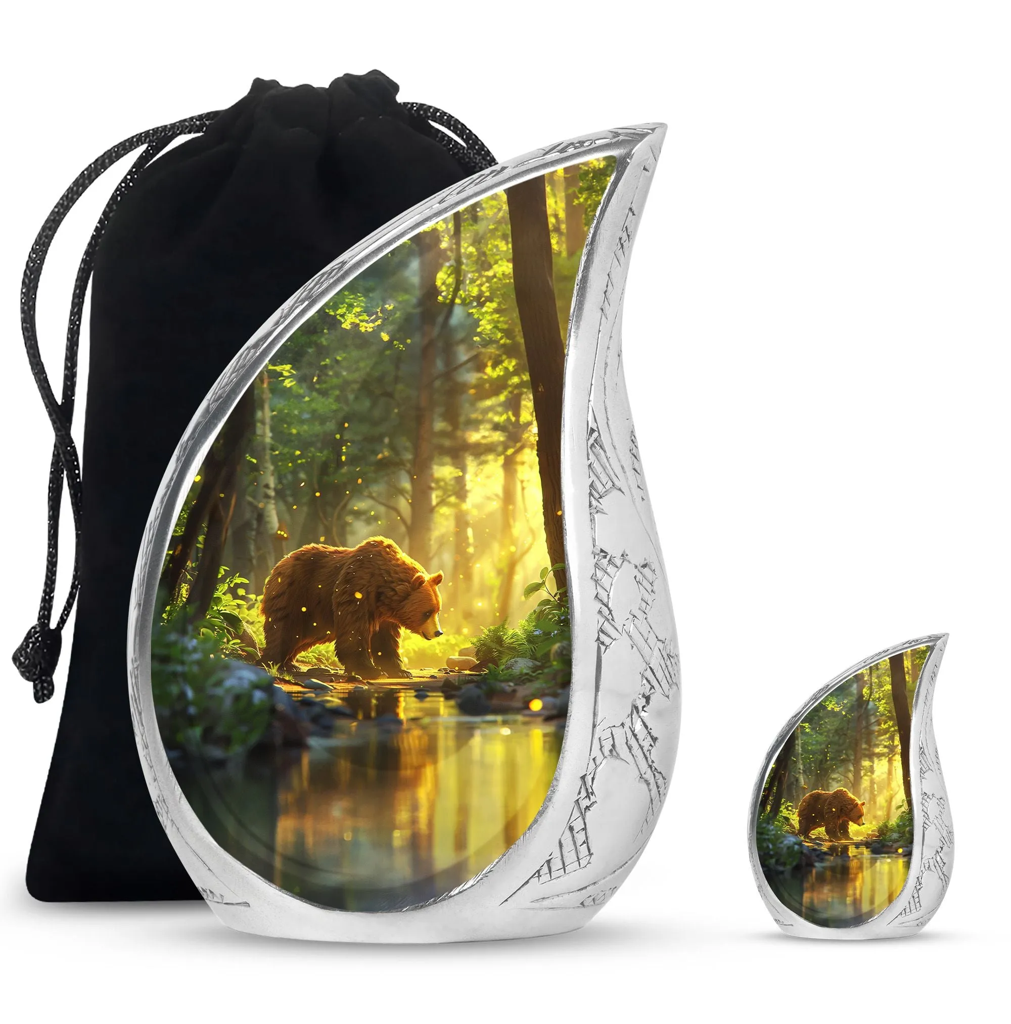 Bear Cremation Urns For Human Ashes Memorial & Funeral Urn