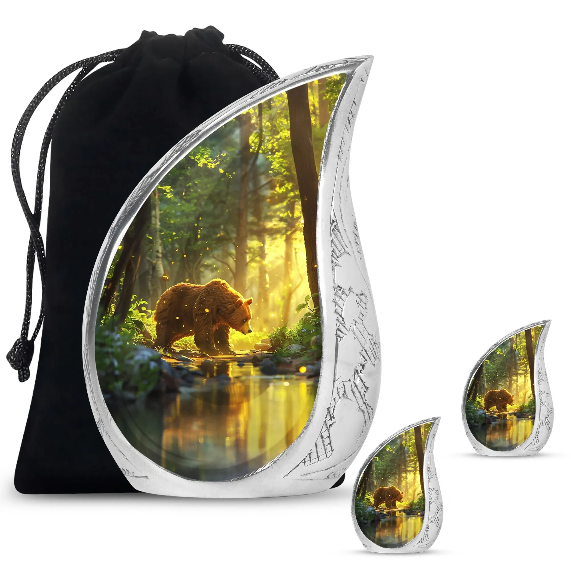 Bear Cremation Urns For Human Ashes Memorial & Funeral Urn
