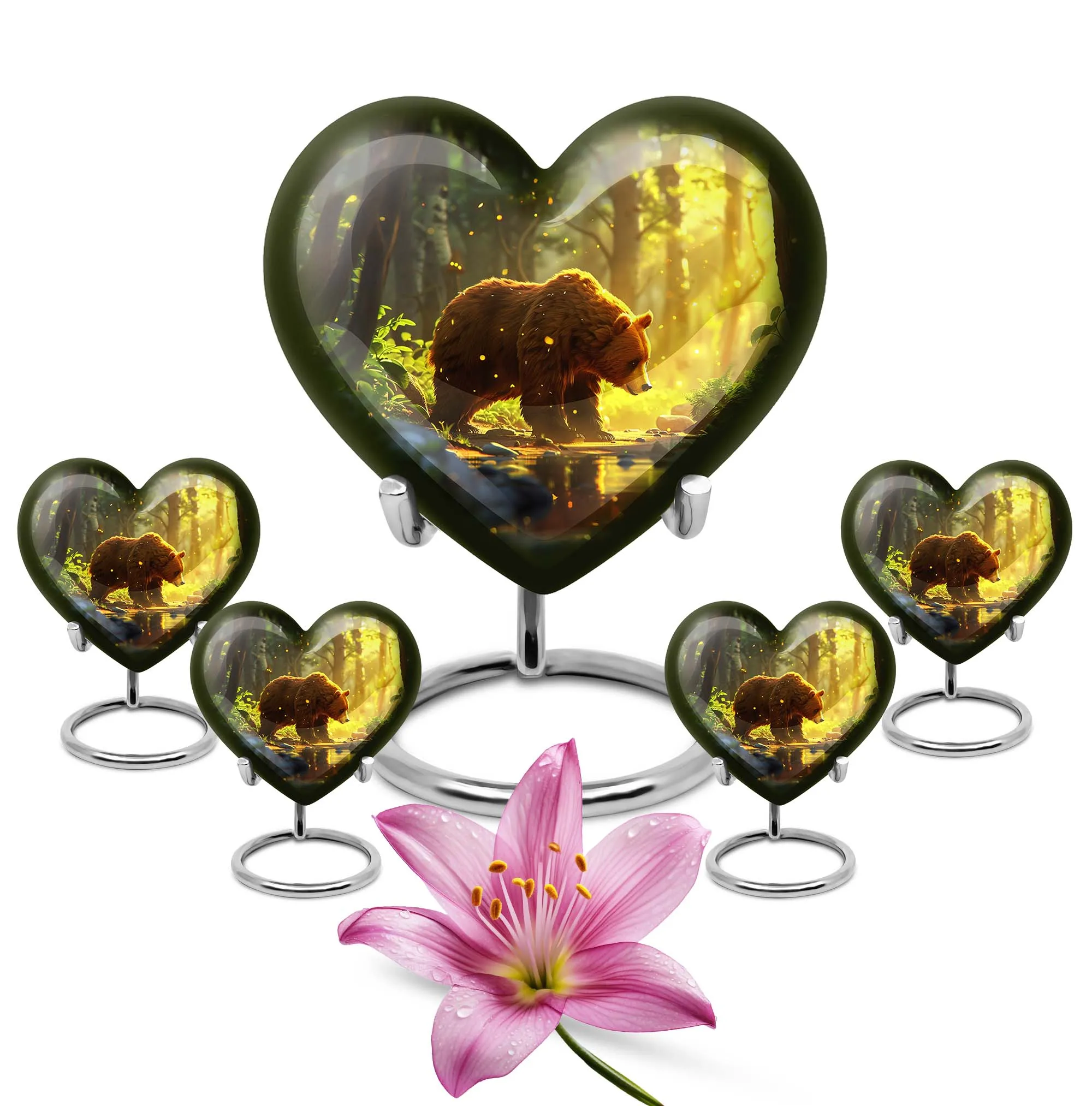Bear Cremation Urns For Human Ashes Memorial & Funeral Urn