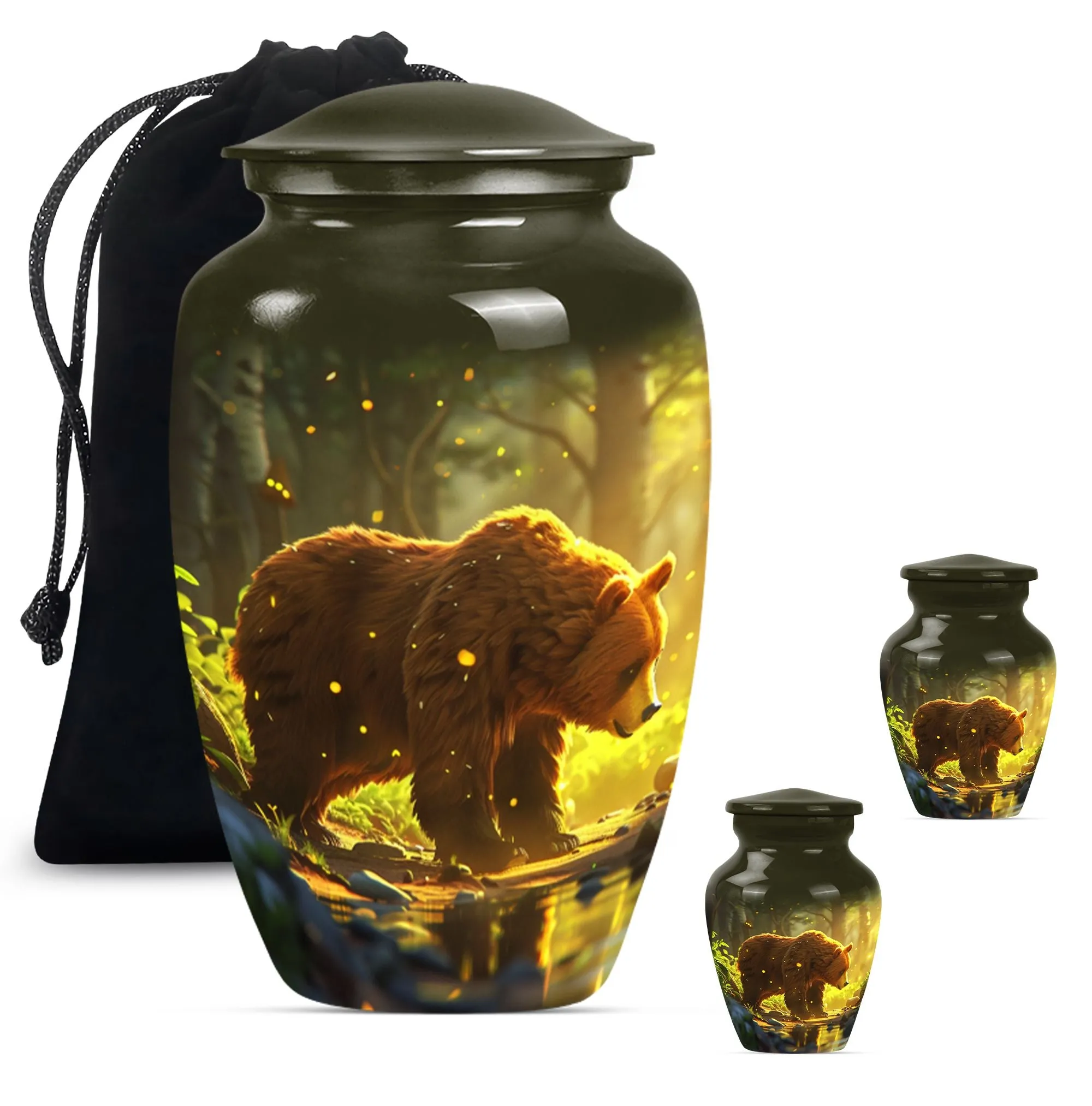 Bear Cremation Urns For Human Ashes Memorial & Funeral Urn