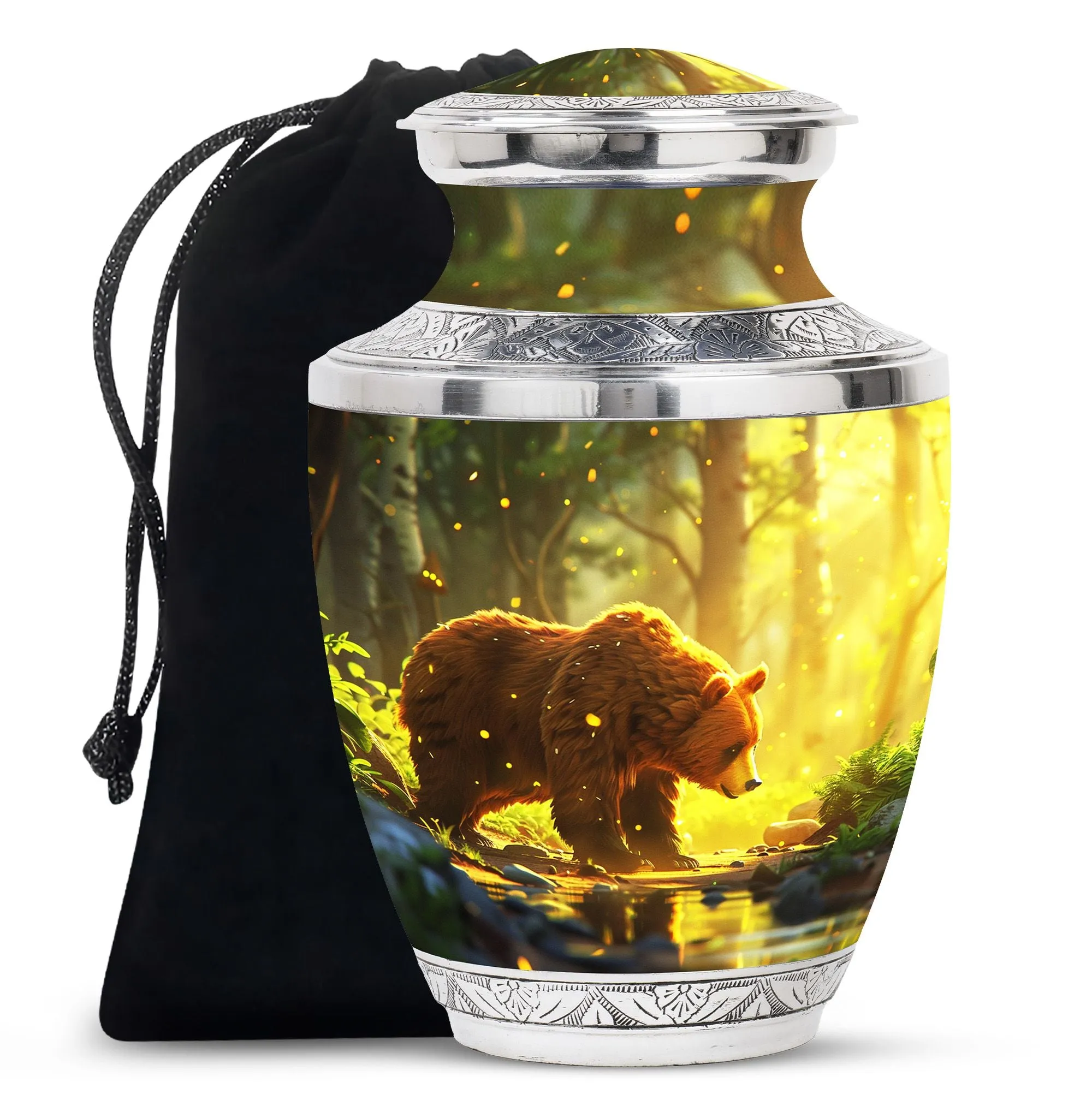 Bear Cremation Urns For Human Ashes Memorial & Funeral Urn