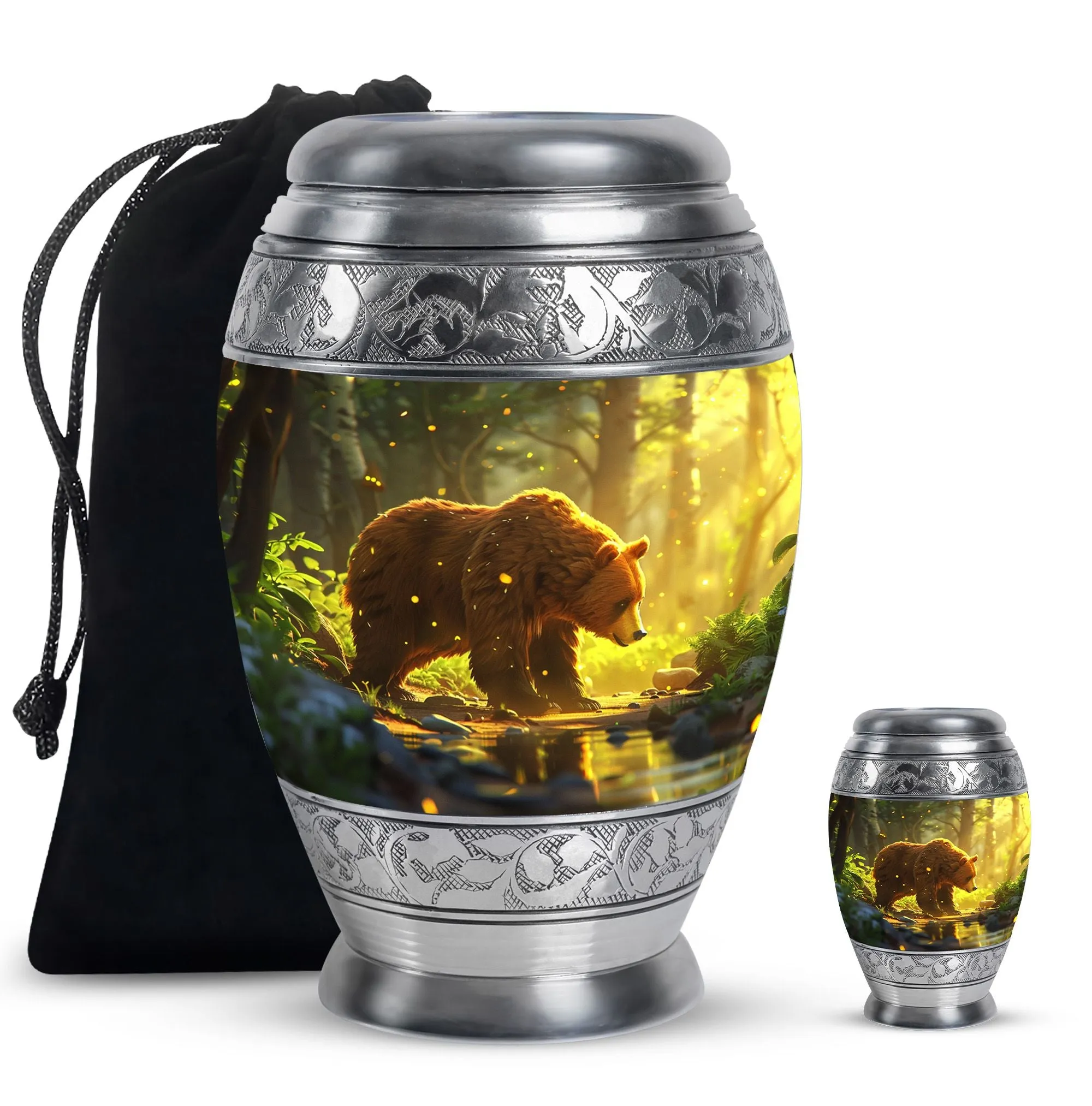 Bear Cremation Urns For Human Ashes Memorial & Funeral Urn