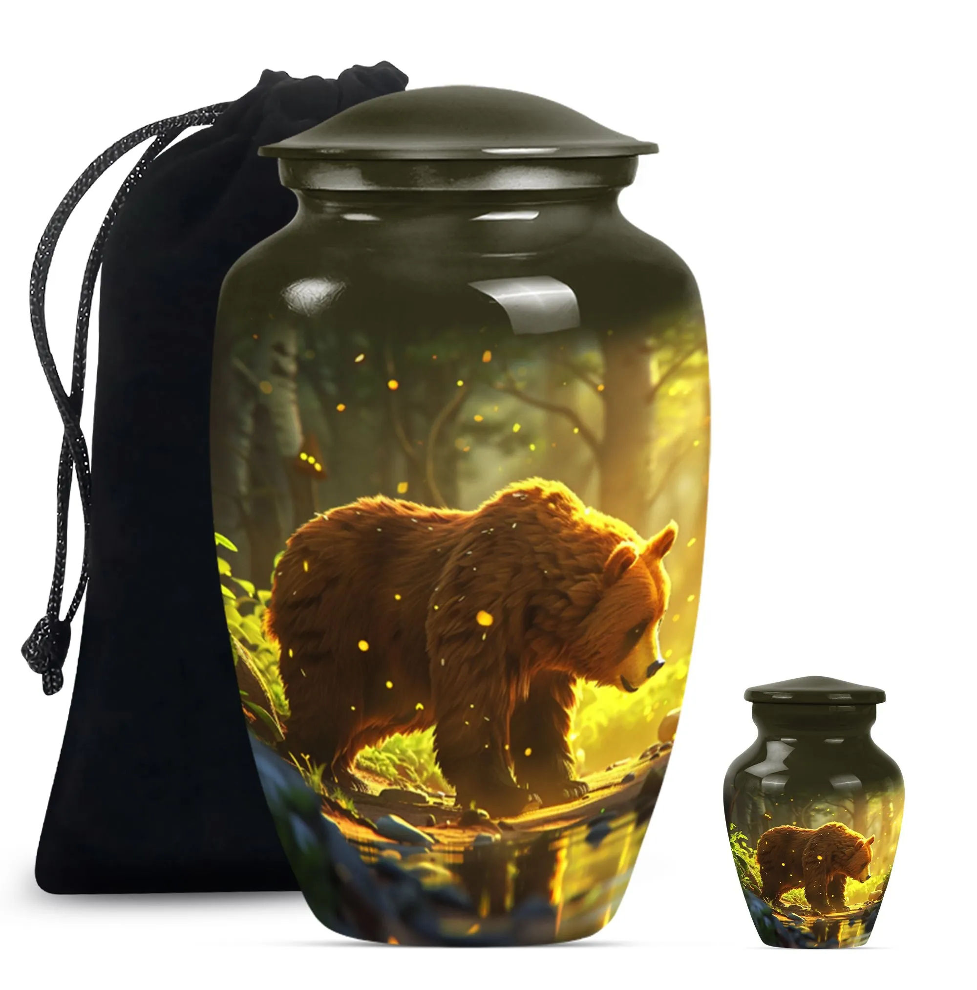 Bear Cremation Urns For Human Ashes Memorial & Funeral Urn