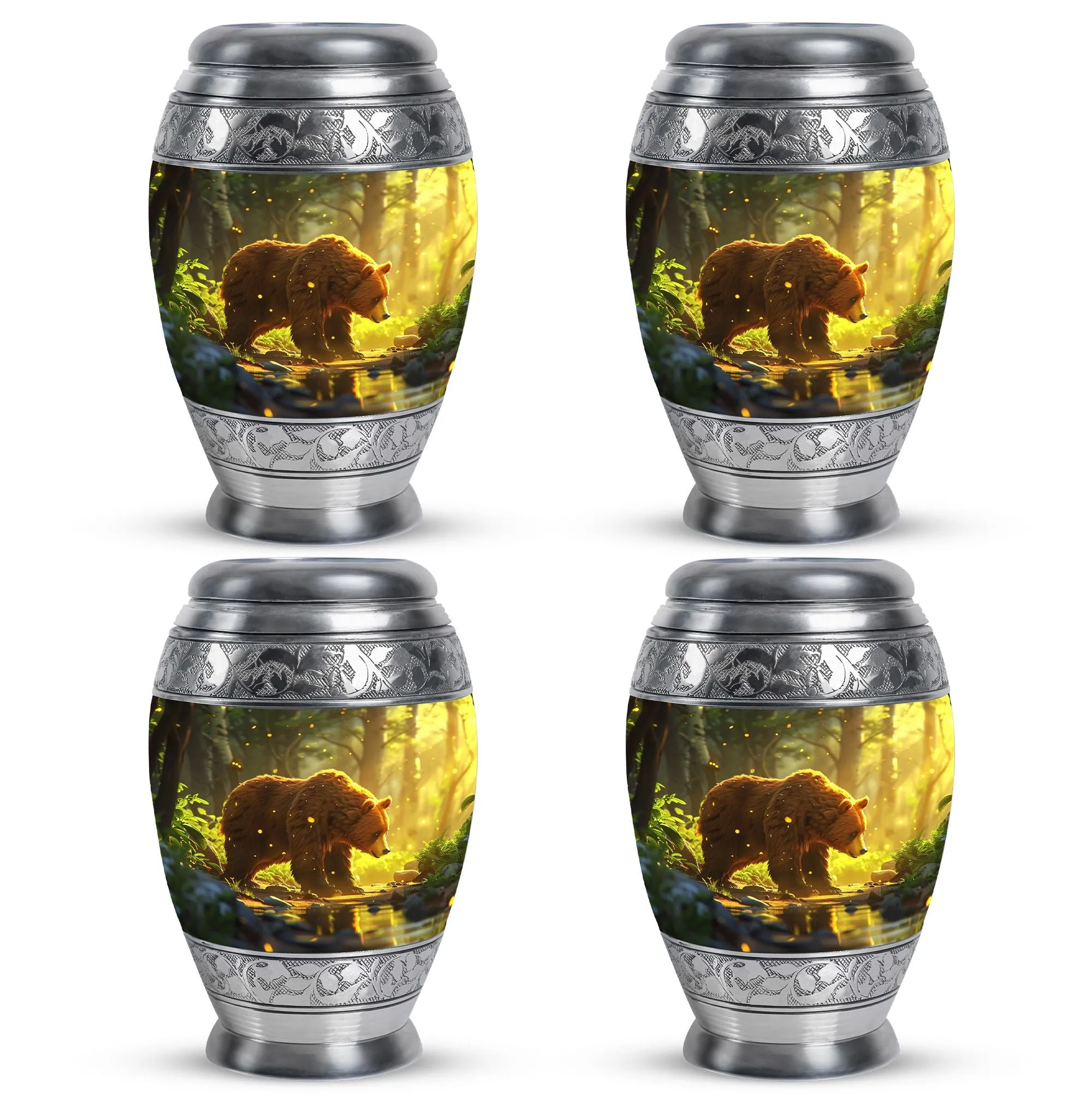 Bear Cremation Urns For Human Ashes Memorial & Funeral Urn