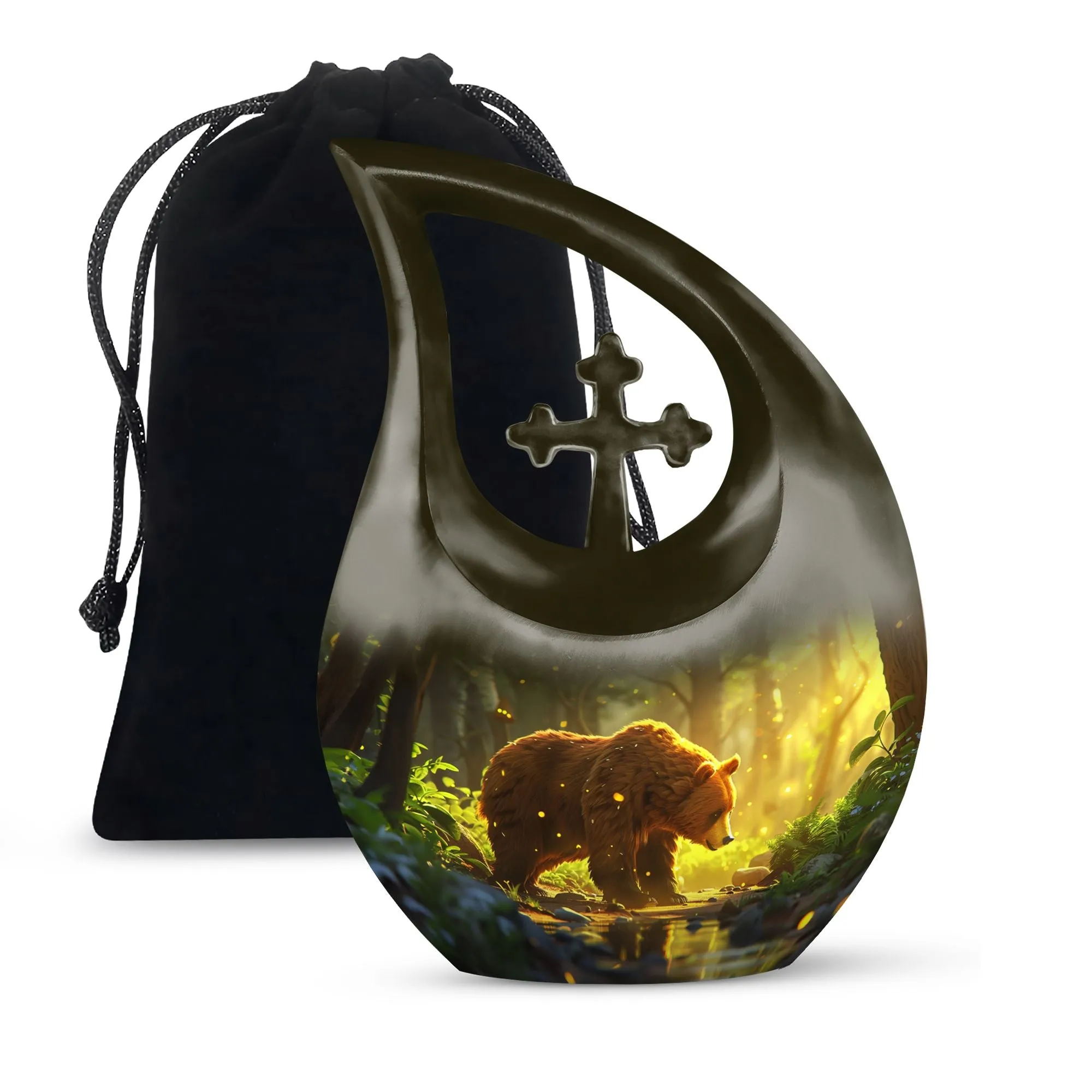 Bear Cremation Urns For Human Ashes Memorial & Funeral Urn