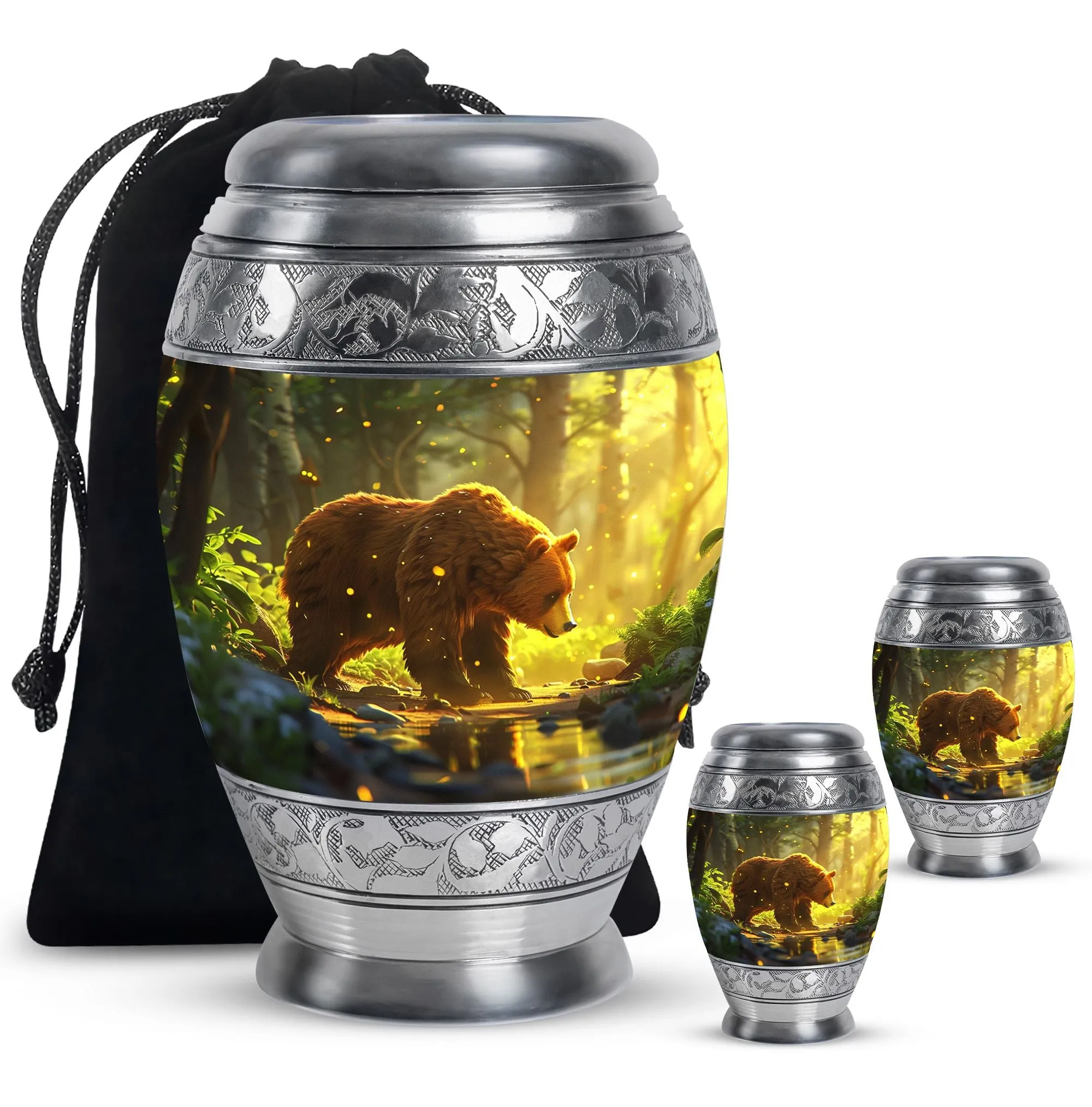 Bear Cremation Urns For Human Ashes Memorial & Funeral Urn