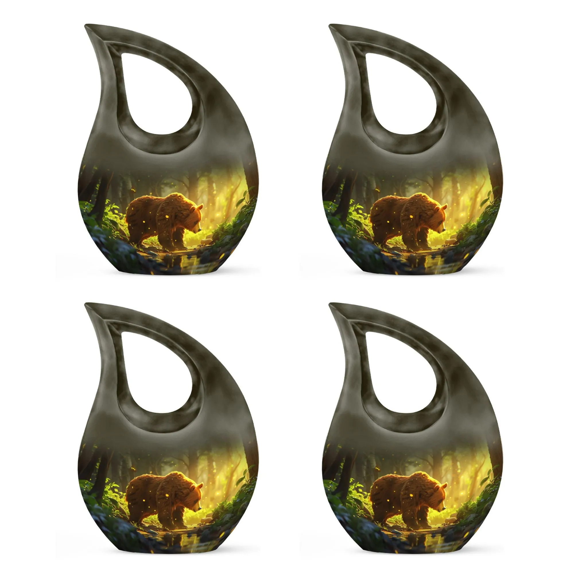 Bear Cremation Urns For Human Ashes Memorial & Funeral Urn