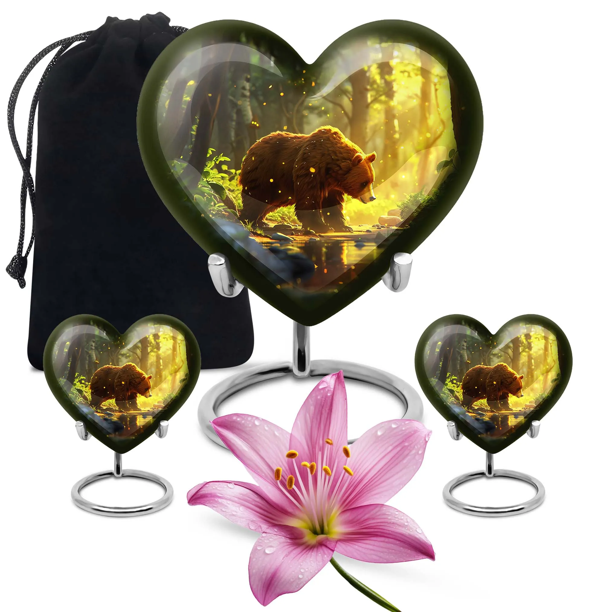 Bear Cremation Urns For Human Ashes Memorial & Funeral Urn