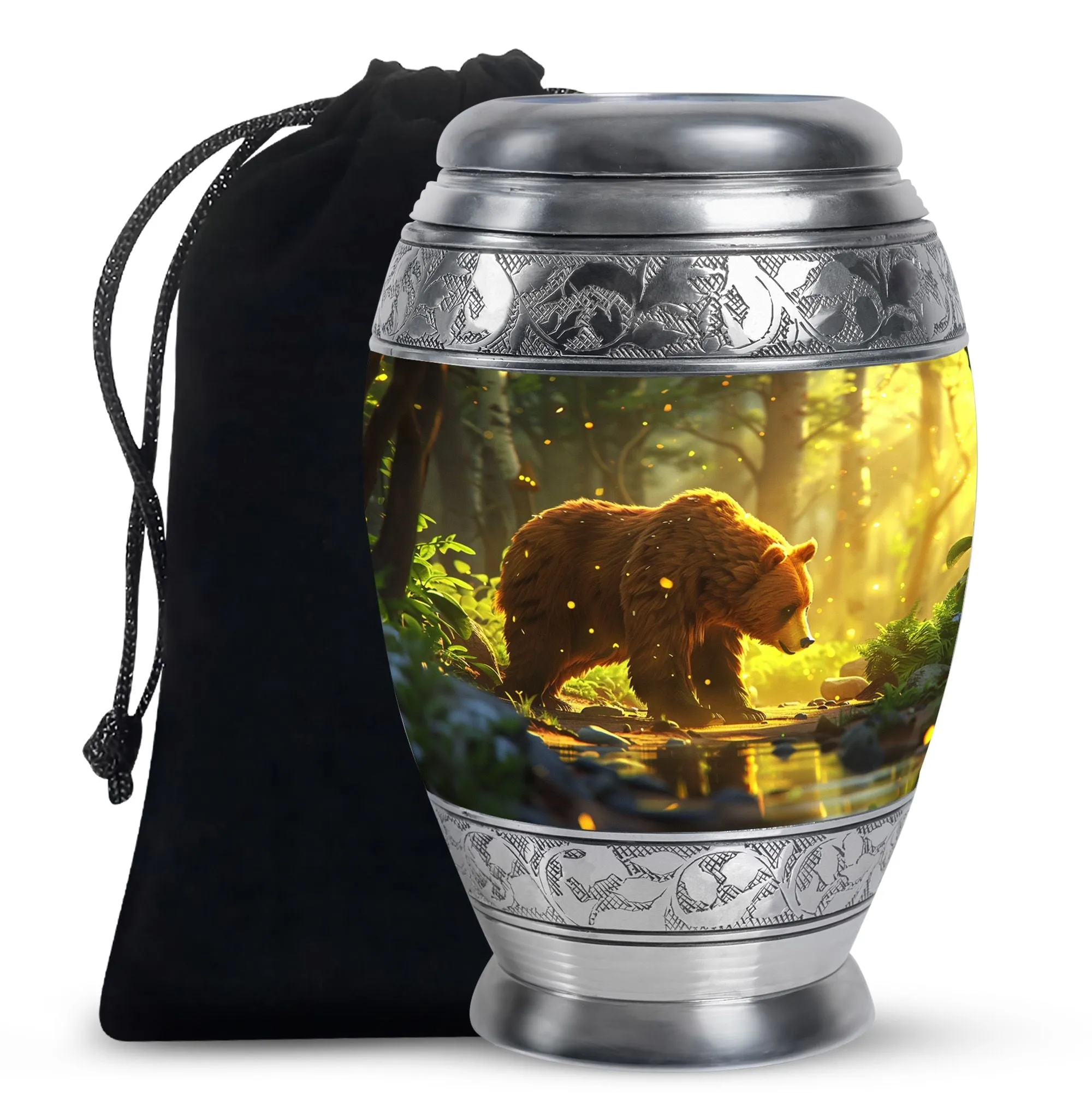 Bear Cremation Urns For Human Ashes Memorial & Funeral Urn