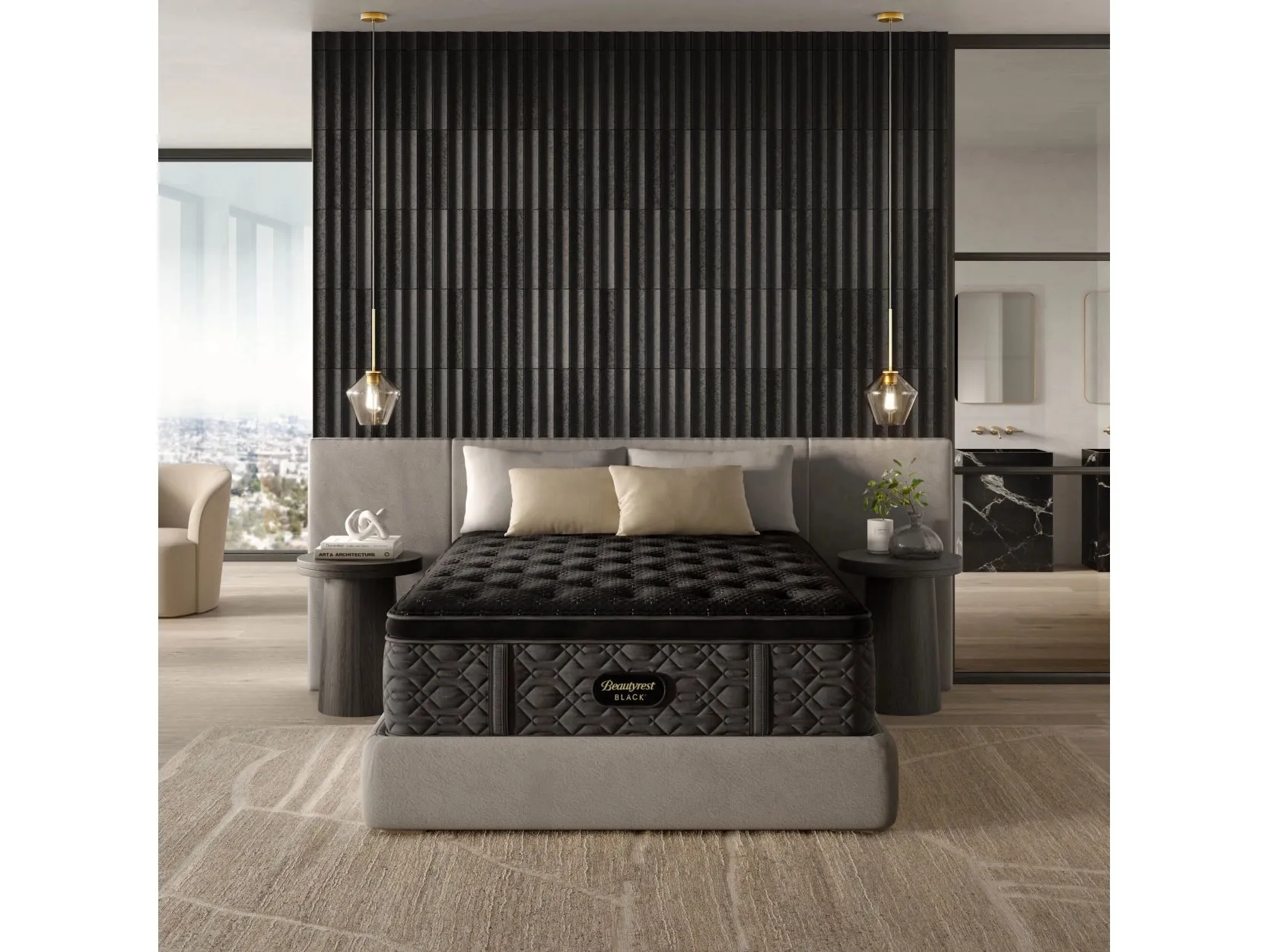 Beautyrest Black Series Three Medium Pillow Top Queen Mattress