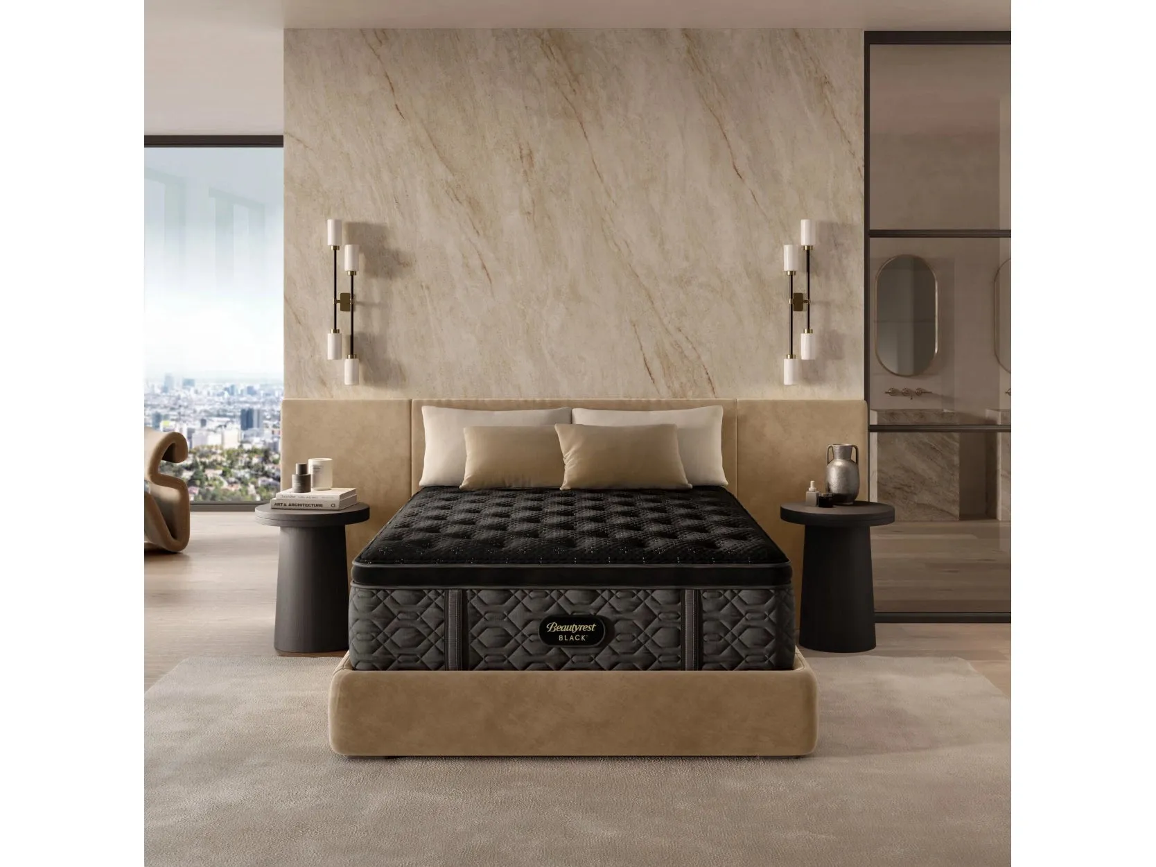 Beautyrest Black Series Three Plush Pillow Top King Mattress