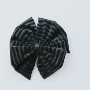 Black Luxe Bow