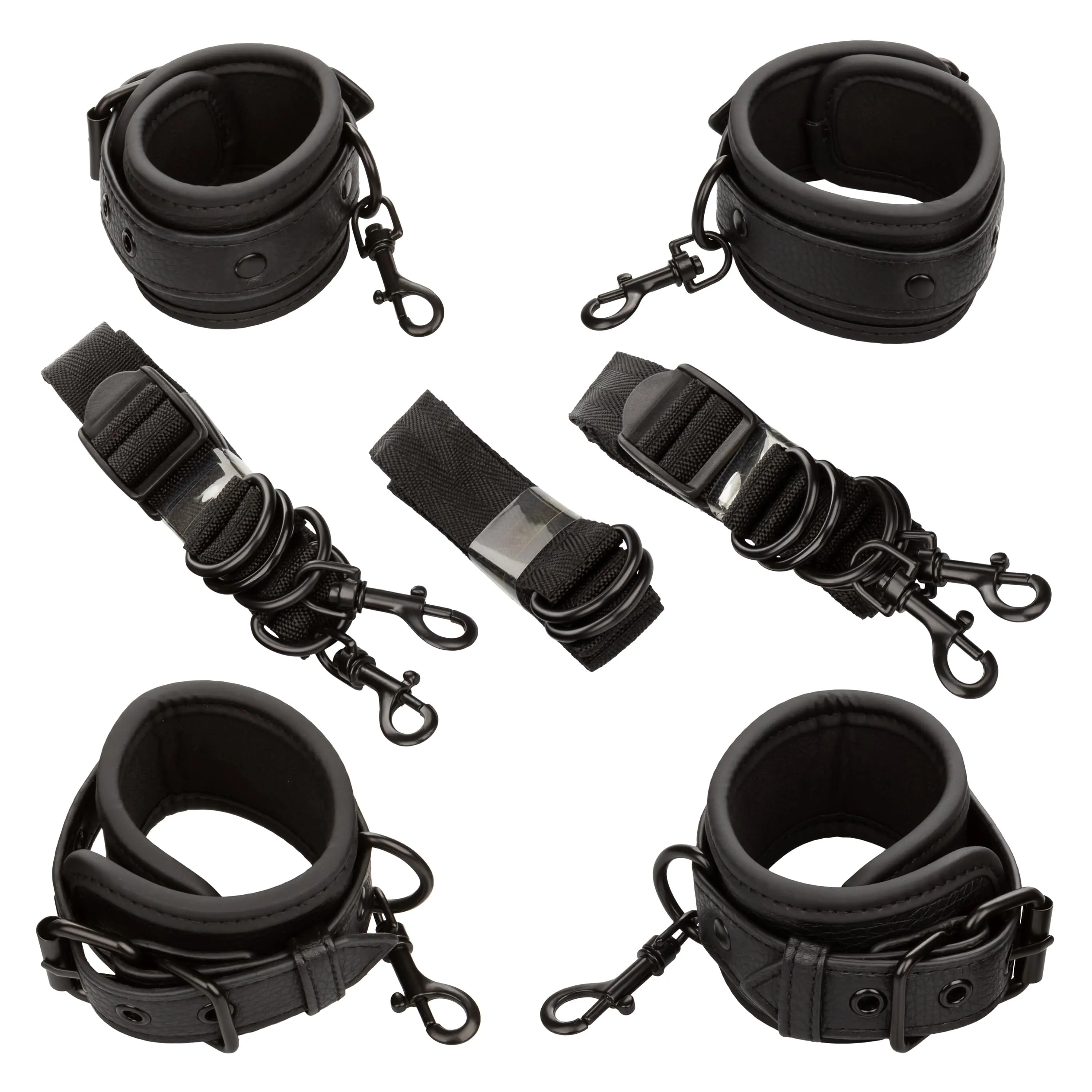 California Exotics - Nocturnal Collection Bed Restraints (Black)