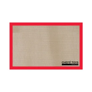 Chefs' Toys Silicone Baking Mat, Non-Stick, Full Size, 16.5" x 24.5"