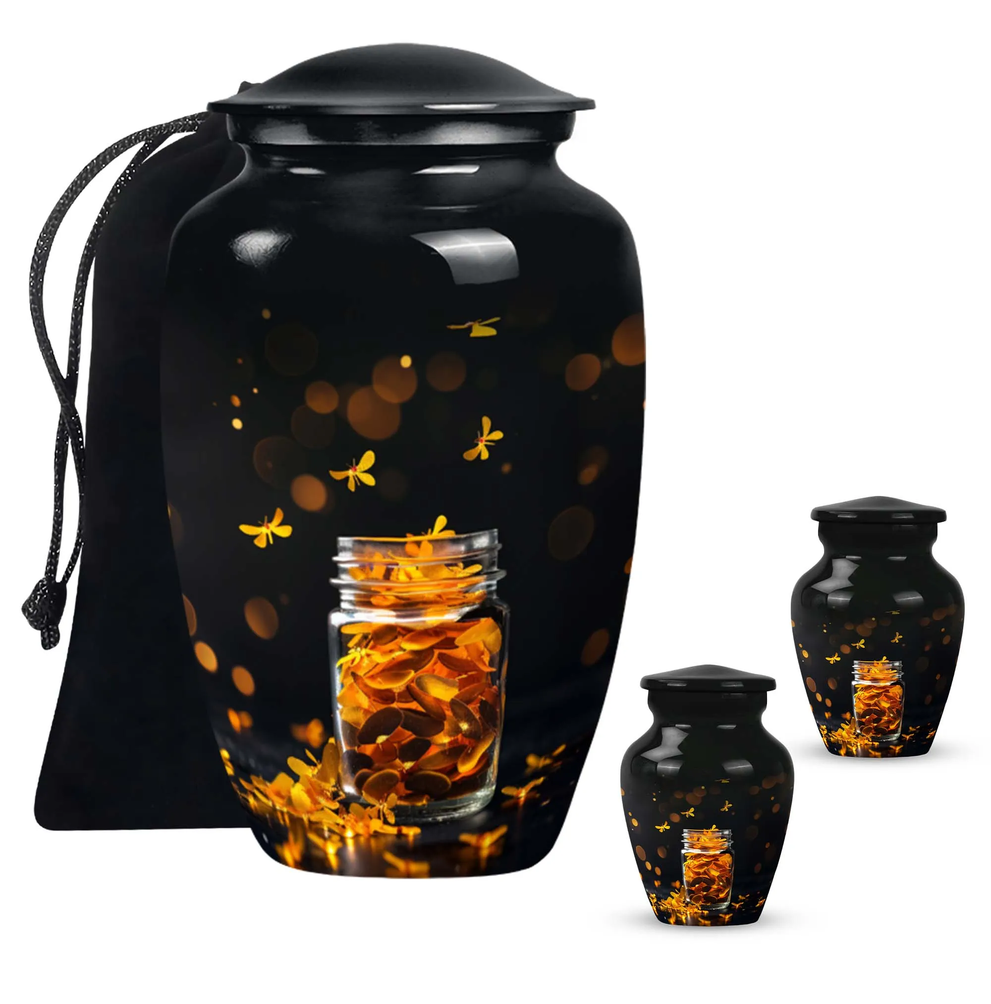 Cocoons Honey Pot - A Soulful Memorial Urn for Your Loved Ones