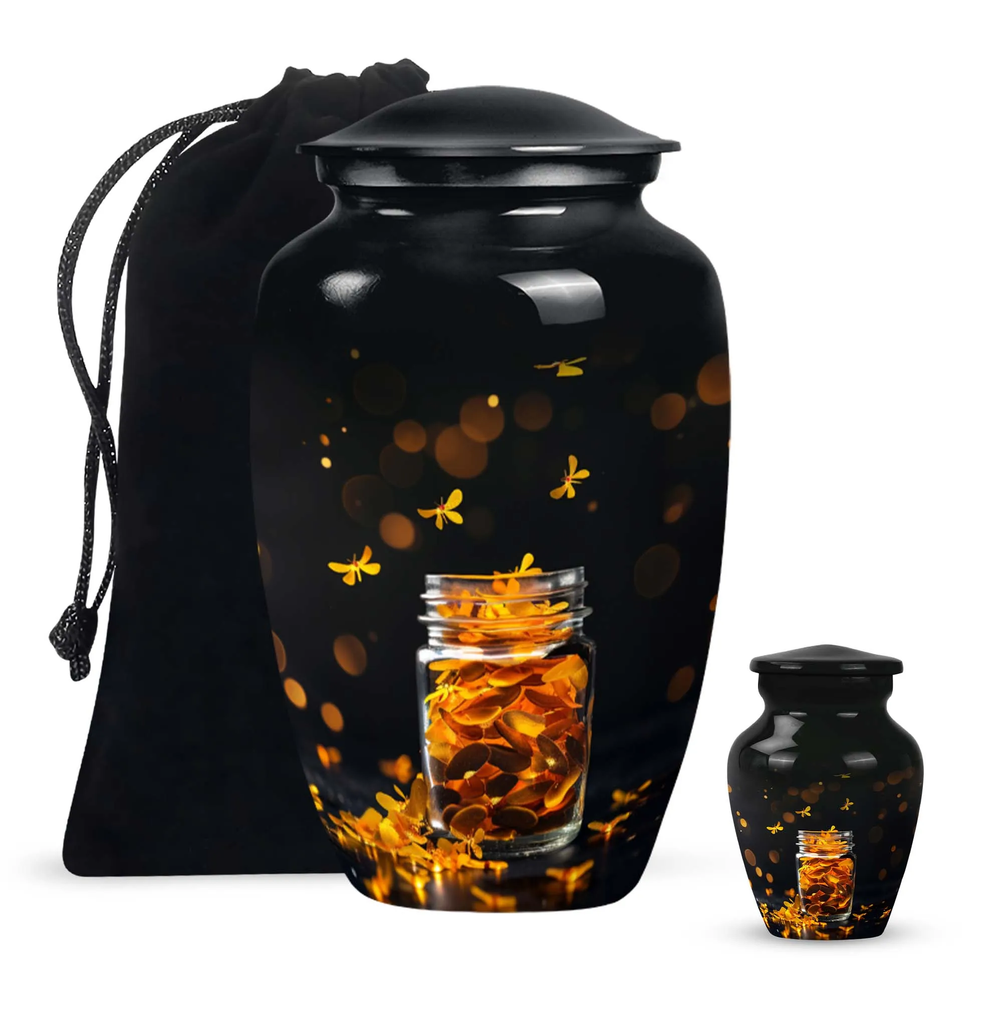 Cocoons Honey Pot - A Soulful Memorial Urn for Your Loved Ones