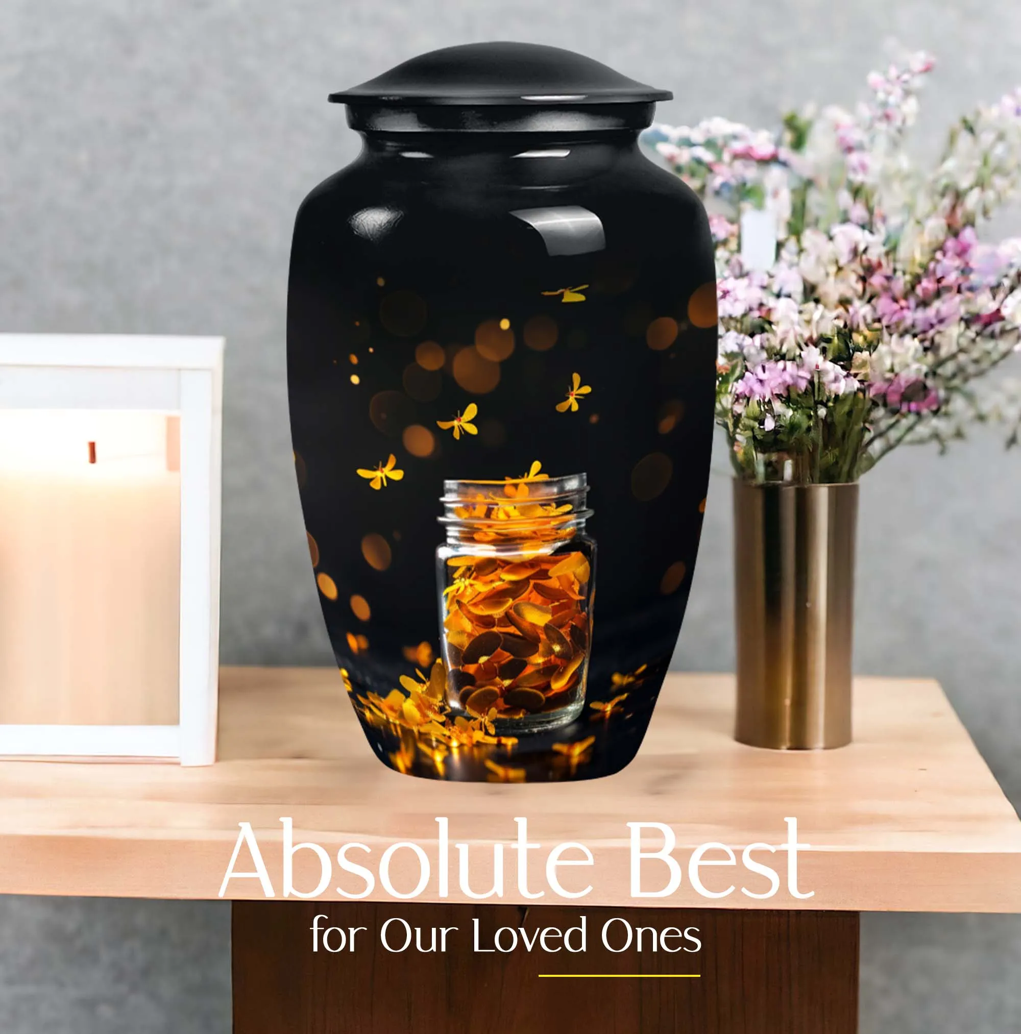 Cocoons Honey Pot - A Soulful Memorial Urn for Your Loved Ones