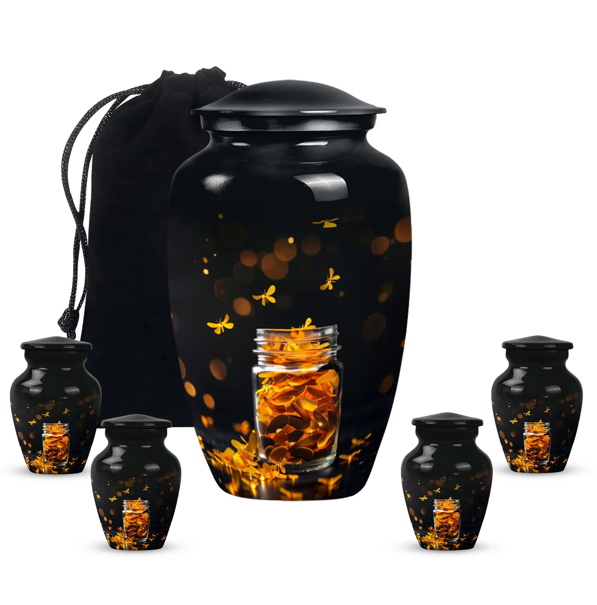 Cocoons Honey Pot - A Soulful Memorial Urn for Your Loved Ones