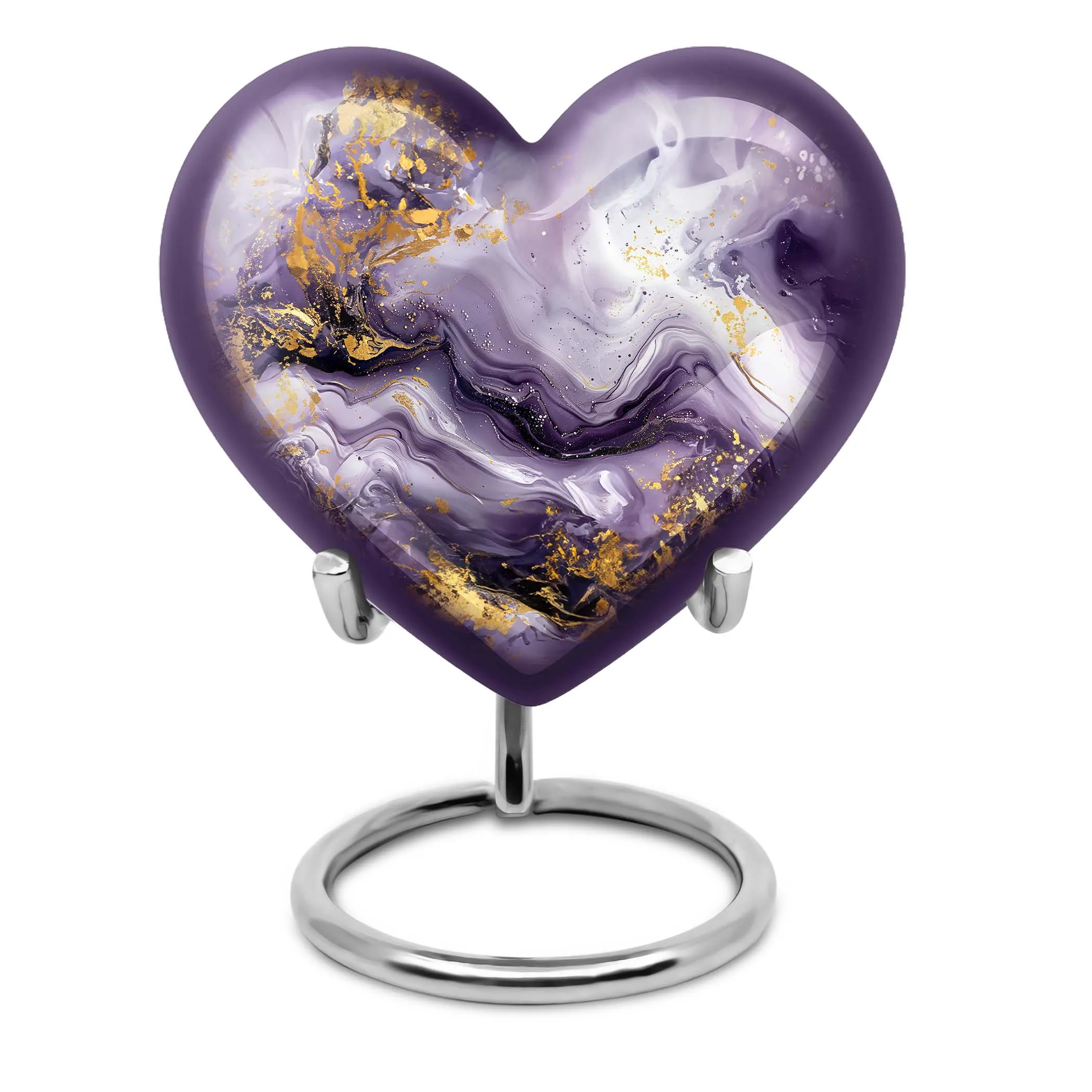 Colourful Swirl Cremation Urn: A Committed Tribute for Men