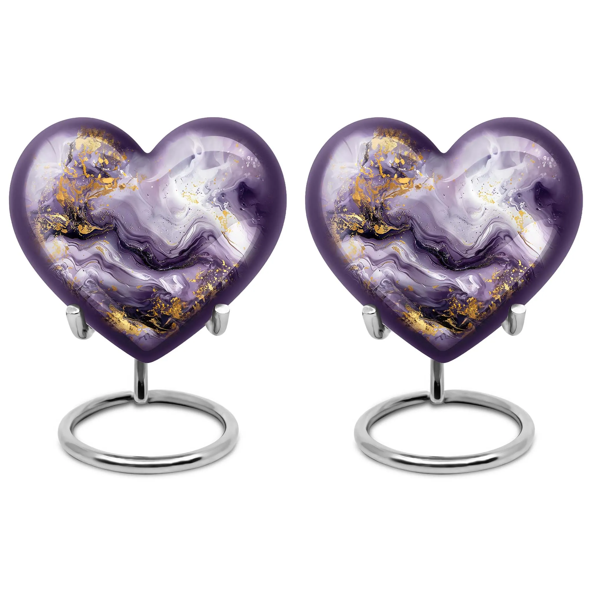 Colourful Swirl Cremation Urn: A Committed Tribute for Men