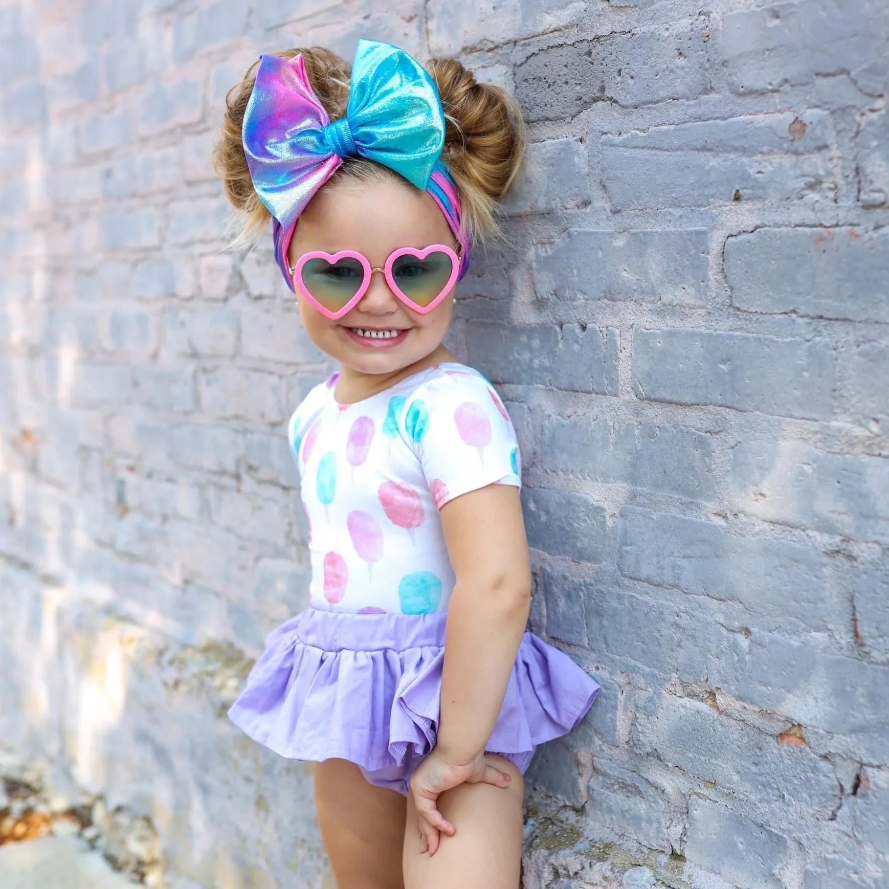 Cotton Candy Shimmer Headwrap