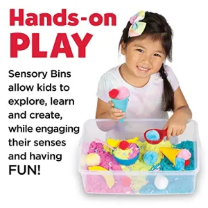Creativity for Kids 6280000 Sensory Bin Ice Cream Shop- Child Sensory Toy for Boys and Girls