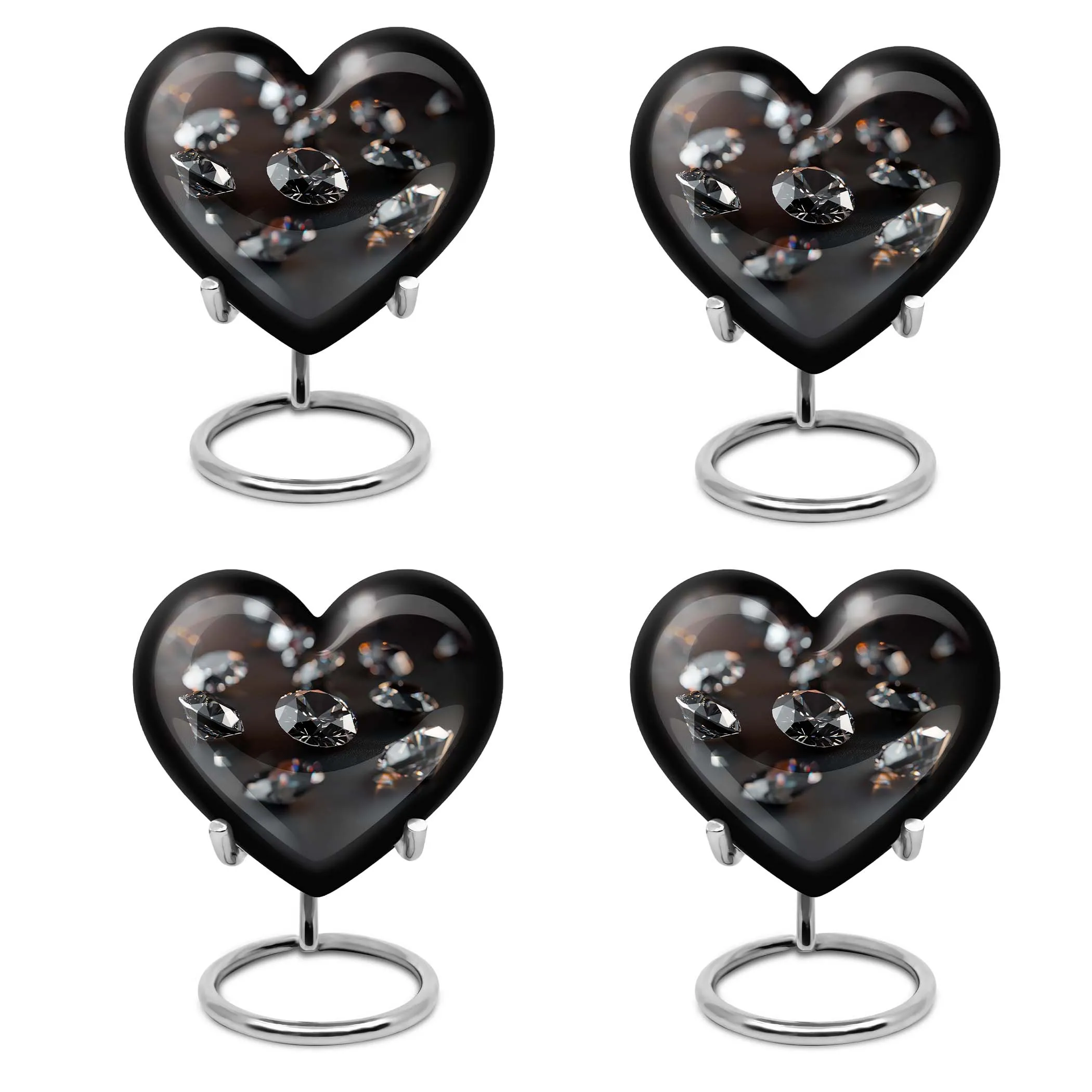 Diamond Urn - Elegant Burial Funeral Cremation for Loved Ones