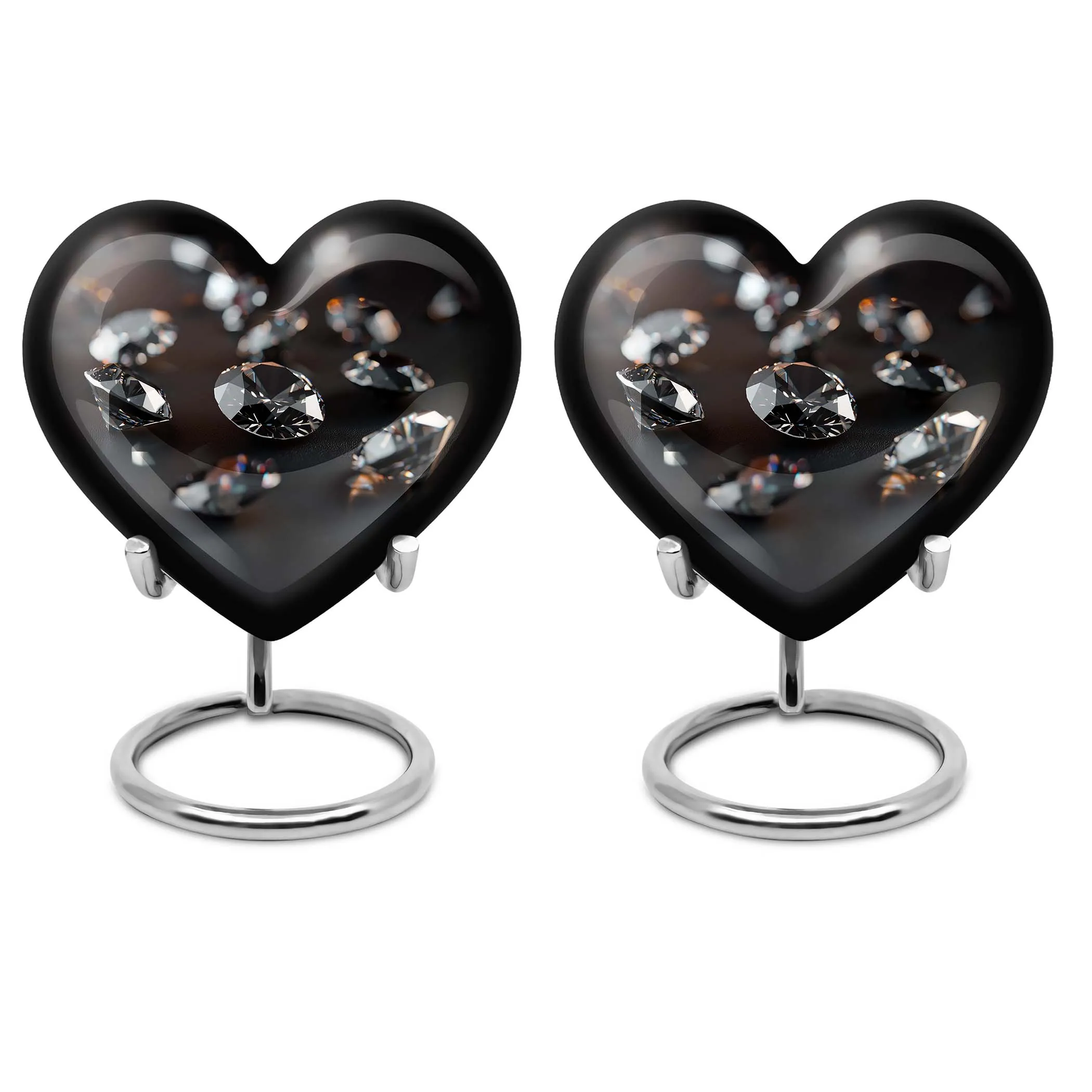 Diamond Urn - Elegant Burial Funeral Cremation for Loved Ones