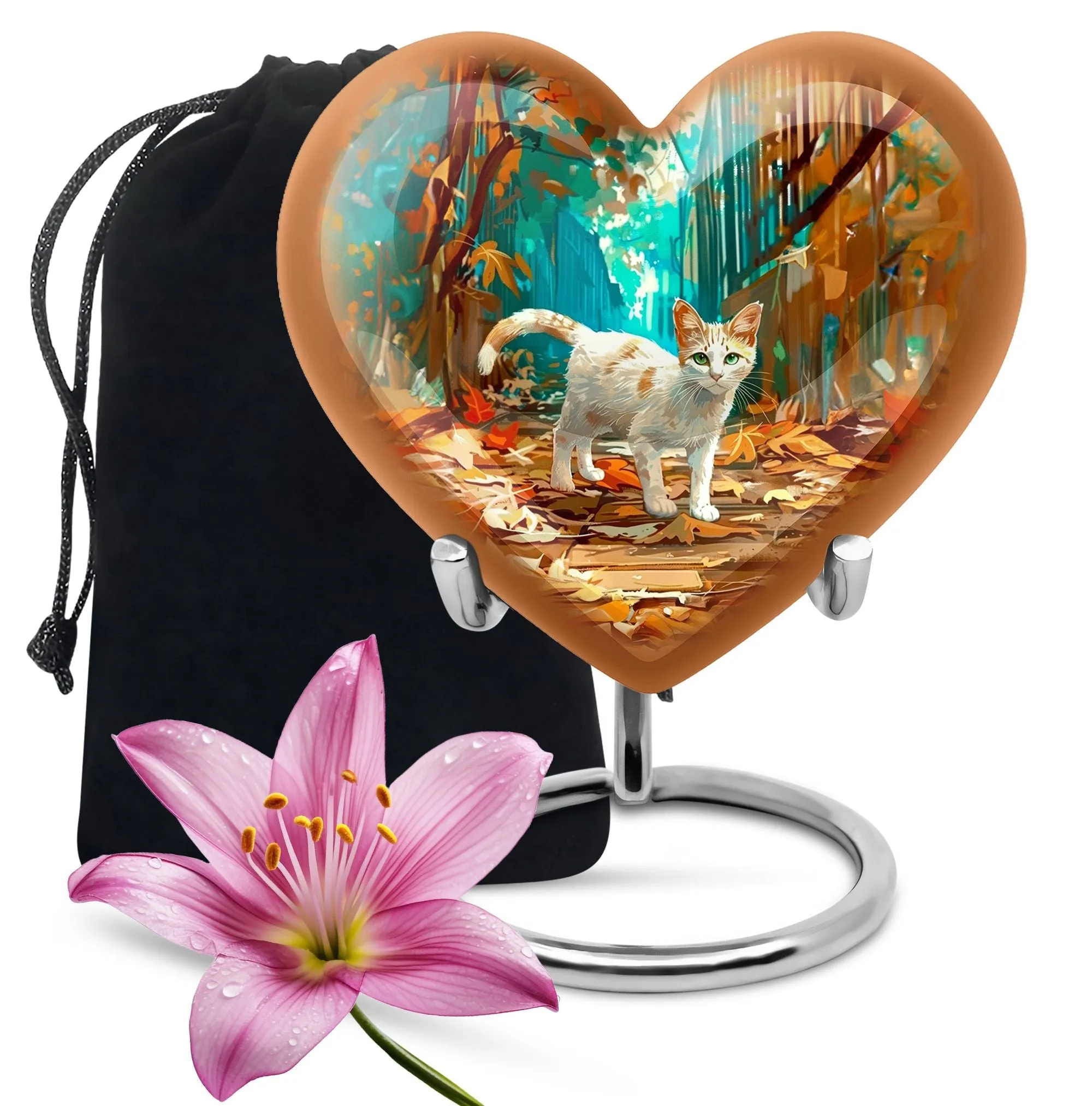 Diamond Urn - Elegant Burial Funeral Cremation for Loved Ones