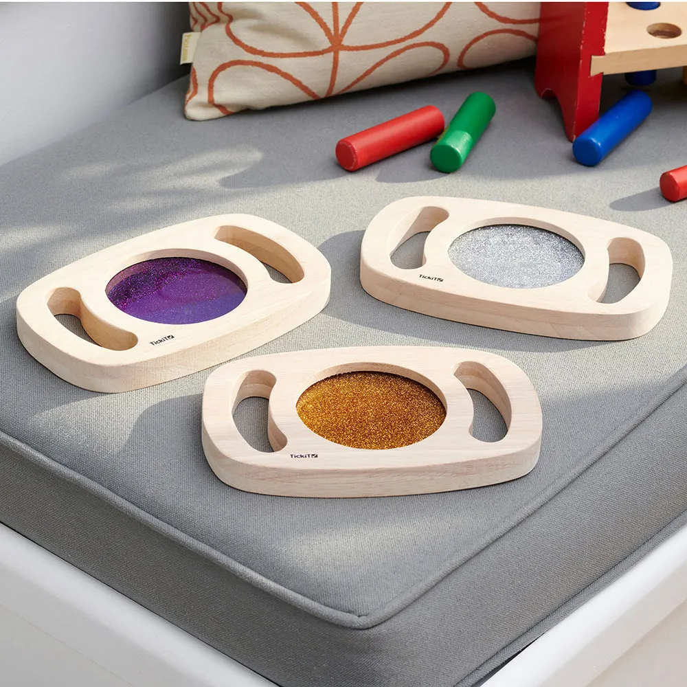Easy-Grip Glitter Sensory Panels | Set of 3