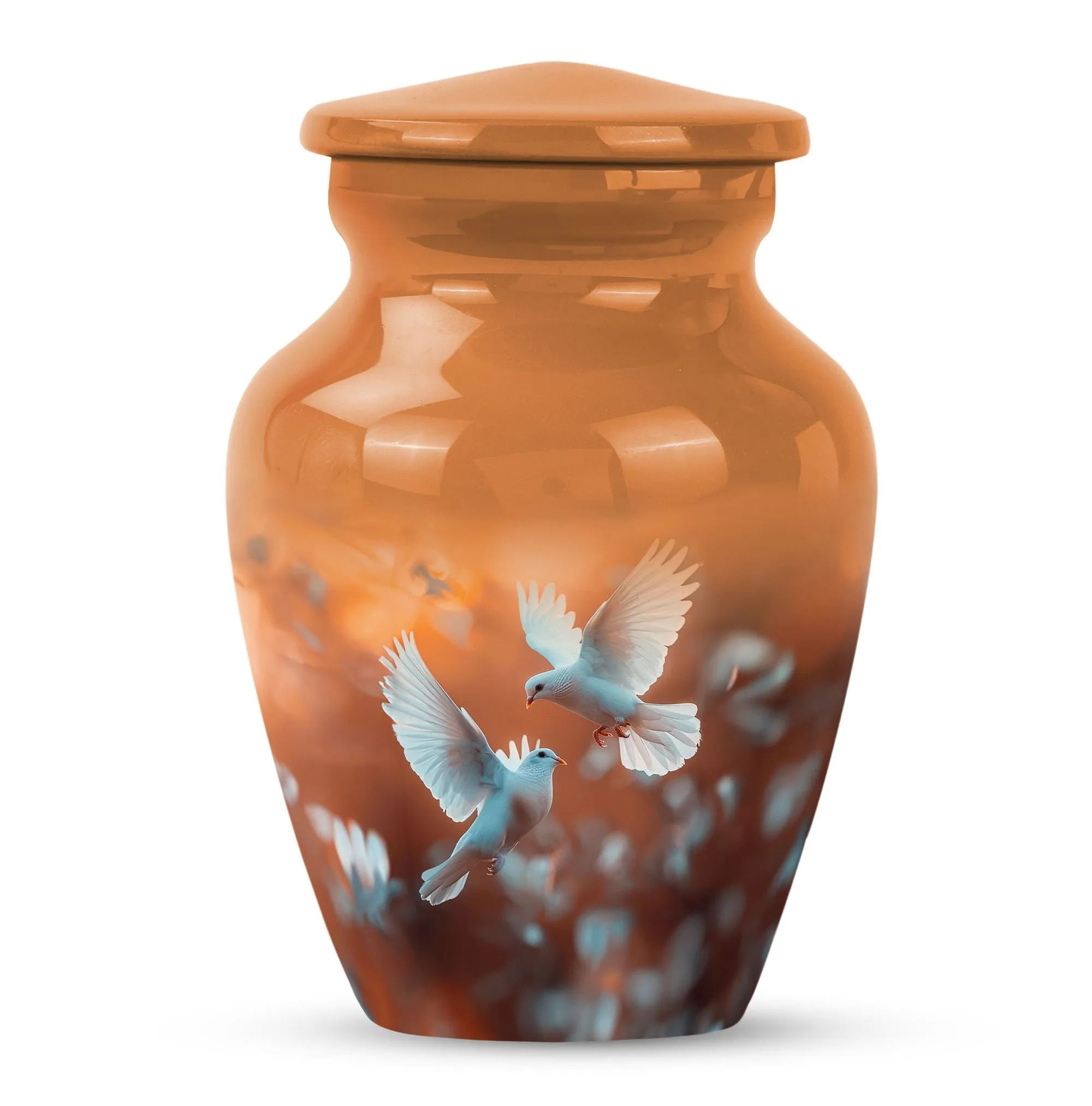 Endearing Dove Urn: A Cherished Reflection for Loving Dads